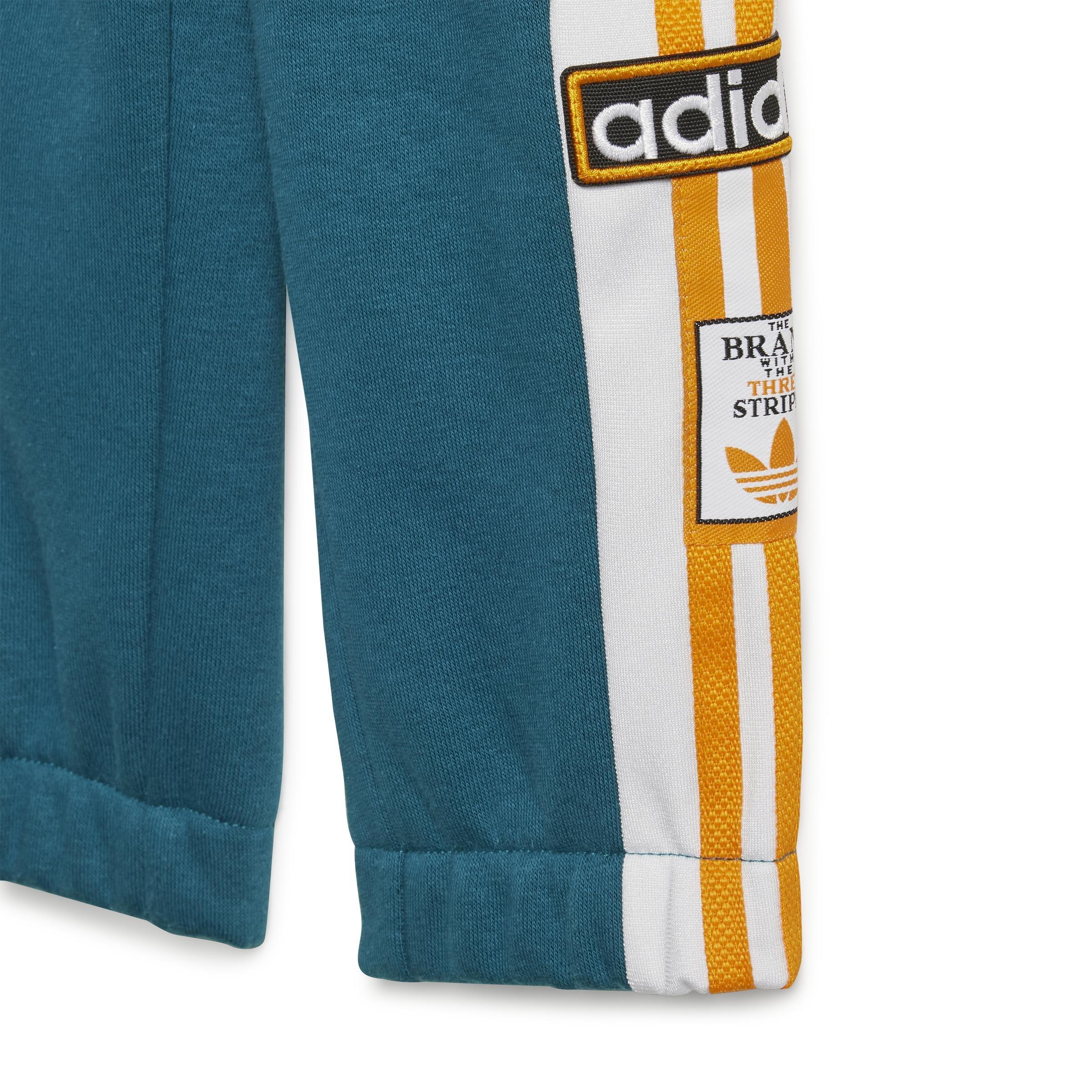 Unisex Kids Adibreak Crew Set, Turquoise, A901_ONE, large image number 5
