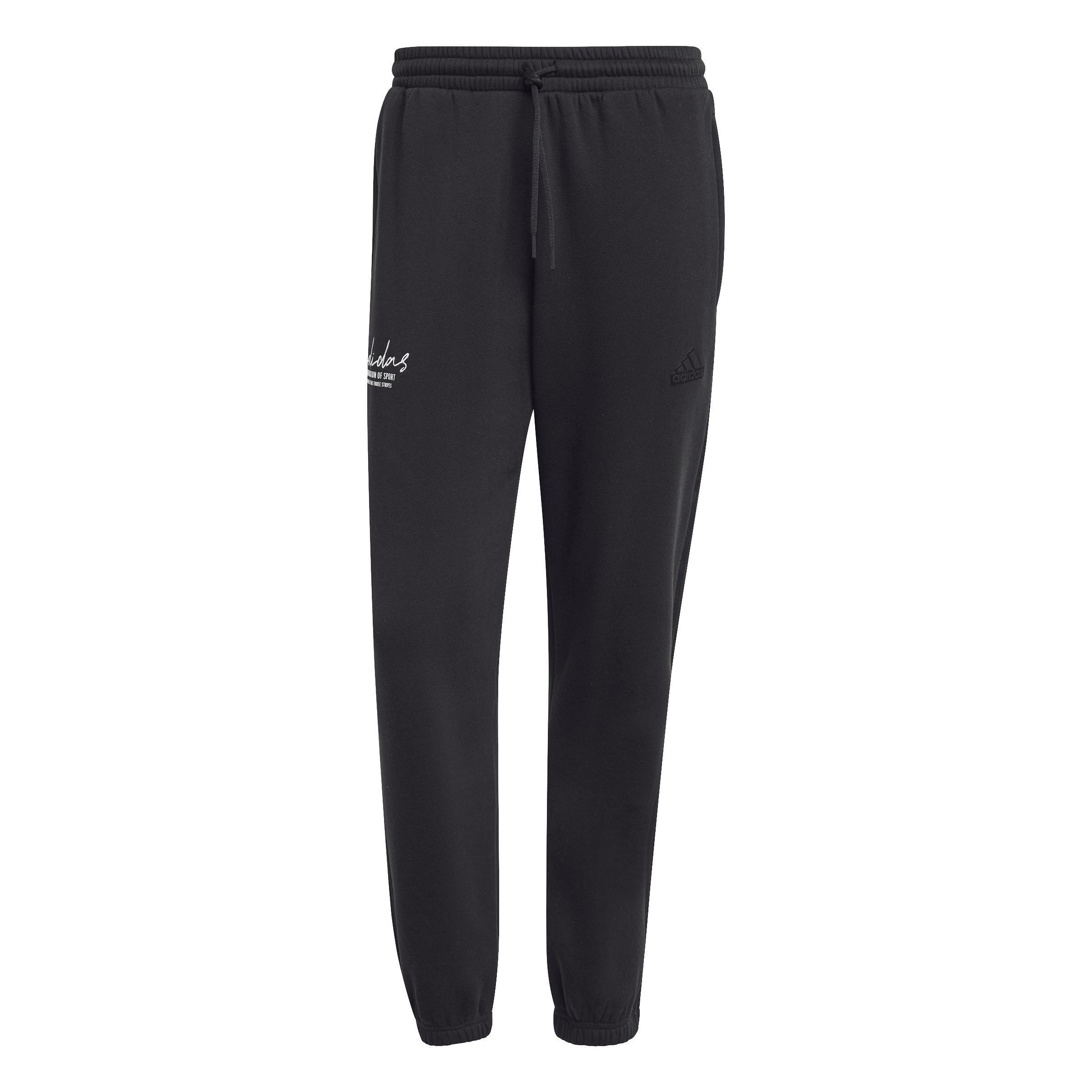 Brand Love Fleece Joggers, Black, A901_ONE, large image number 1