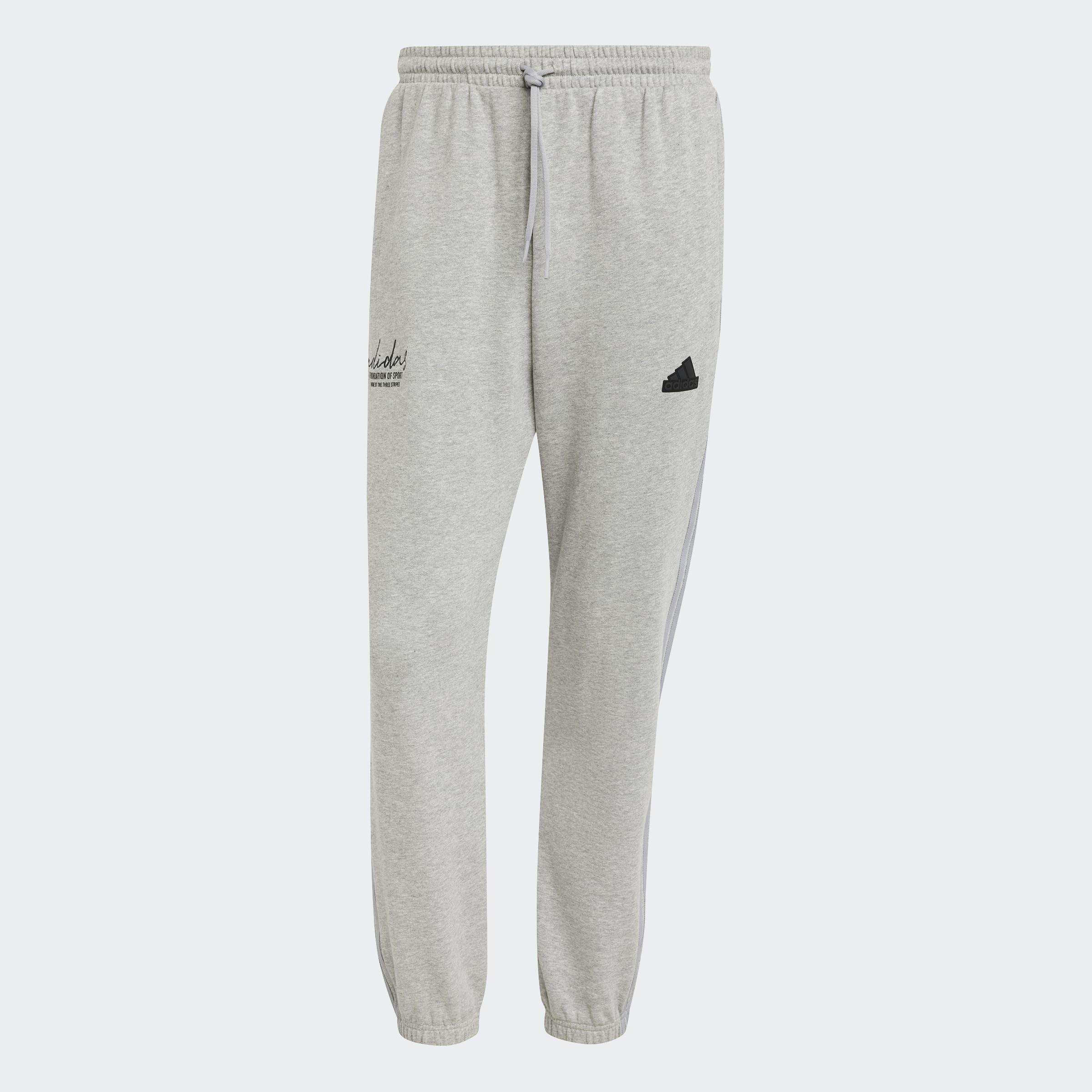 Brand Love French Terry Joggers, Grey