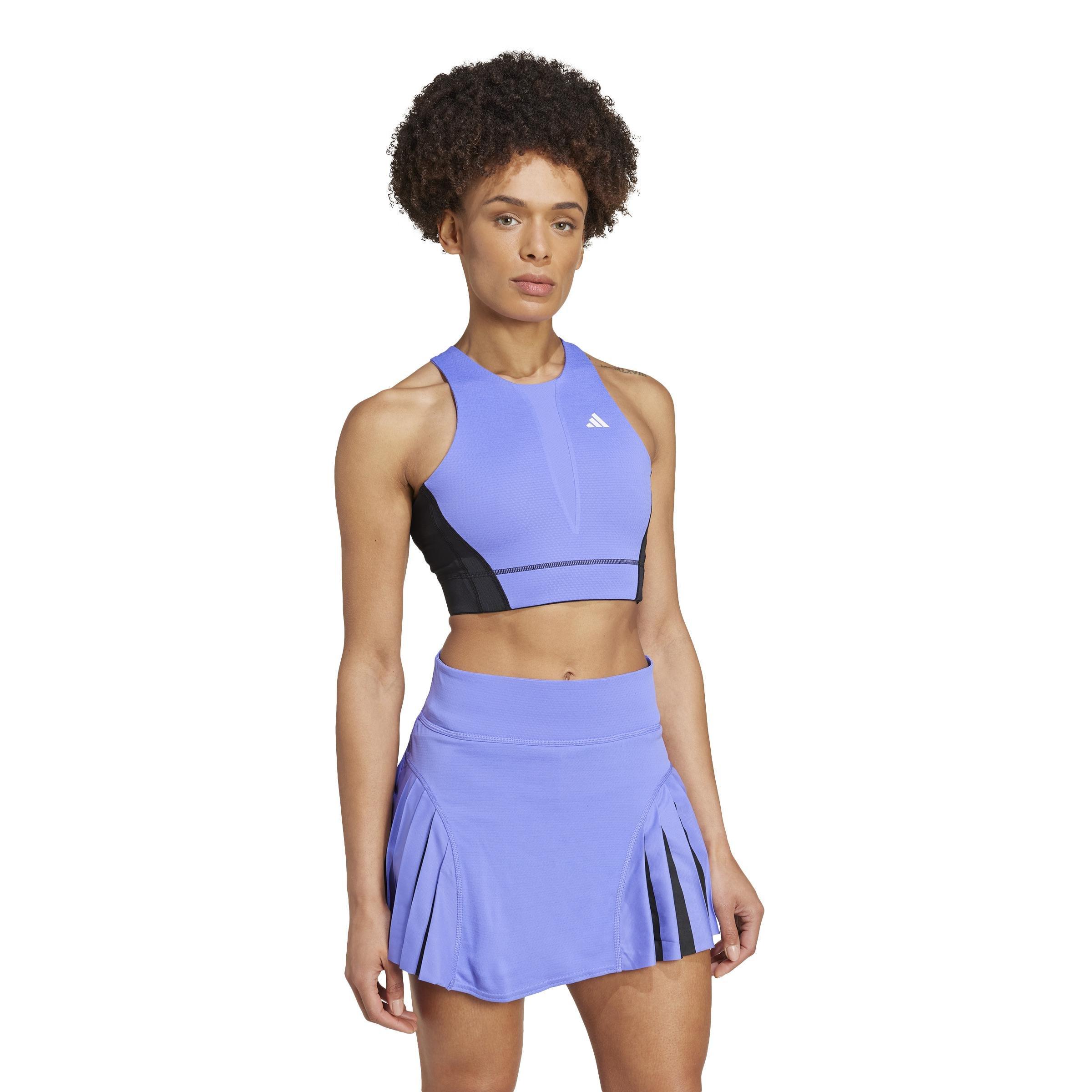 Tennis Pro HEAT.RDY Crop Top, Blue, , large image number 6