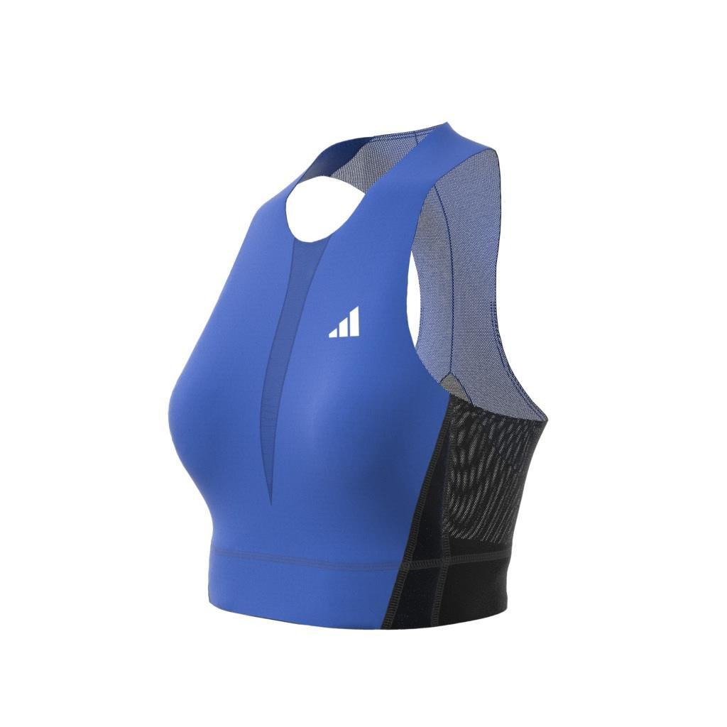 Tennis Pro HEAT.RDY Crop Top, Blue, , large image number 8