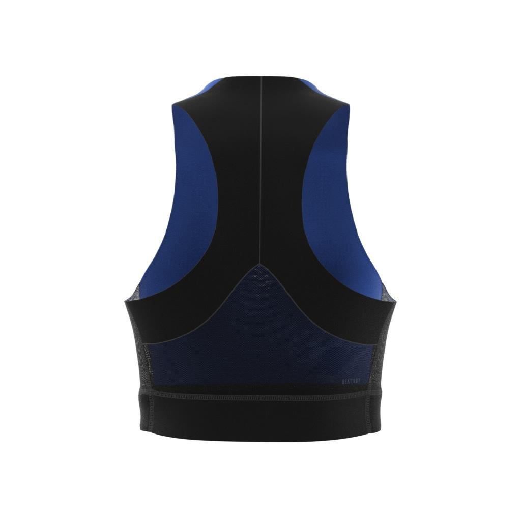 Tennis Pro HEAT.RDY Crop Top, Blue, A901_ONE, large image number 9