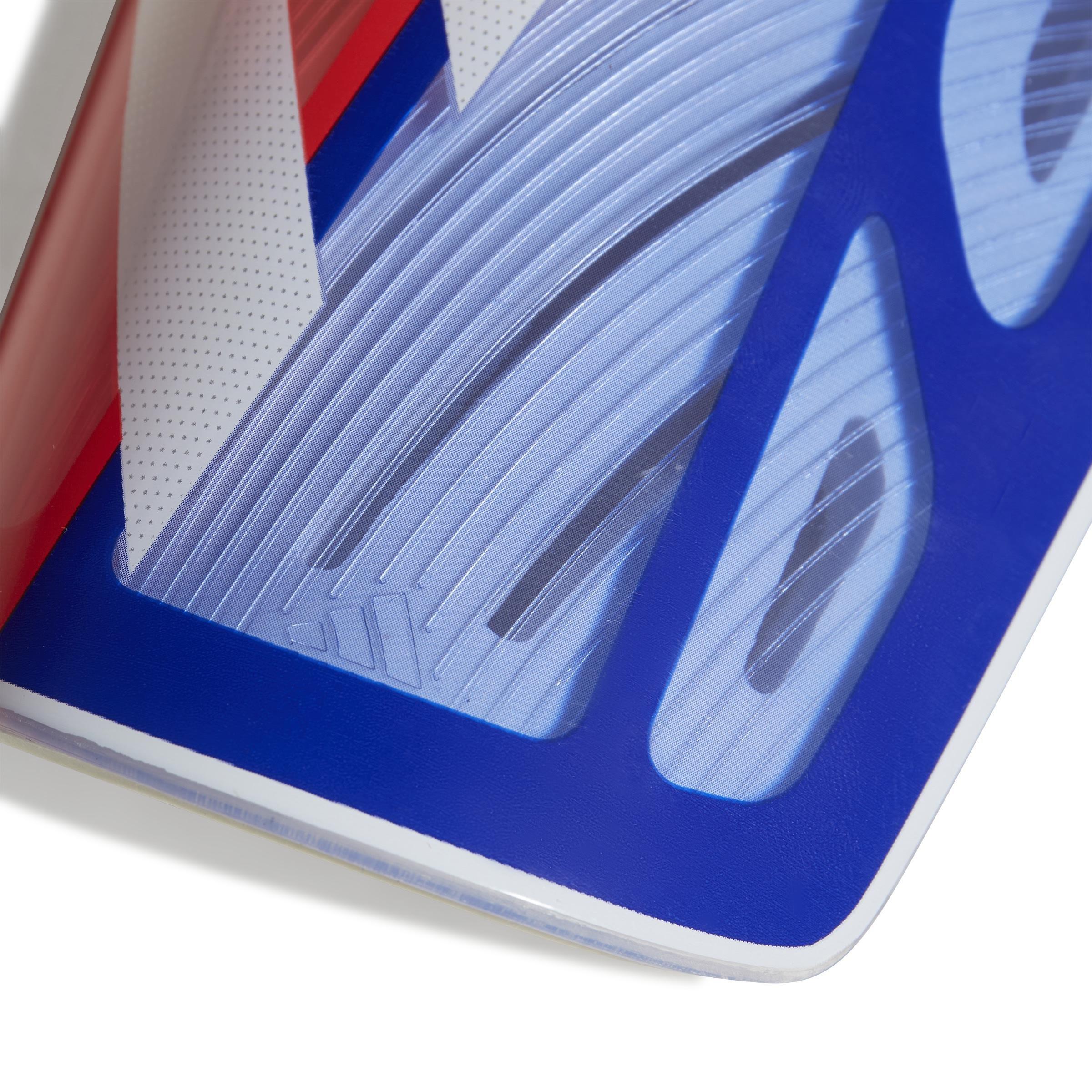 Unisex Tiro League Shin Guards, Red, A901_ONE, large image number 2