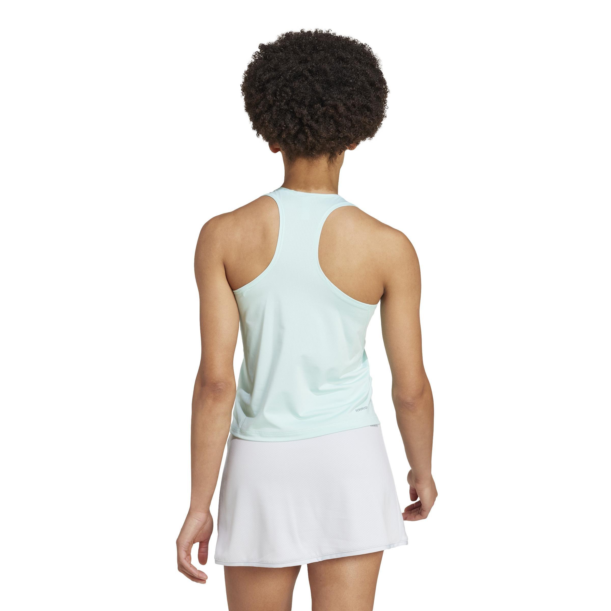 Club Tennis V-Neck Tank Top, Turquoise, A901_ONE, large image number 3