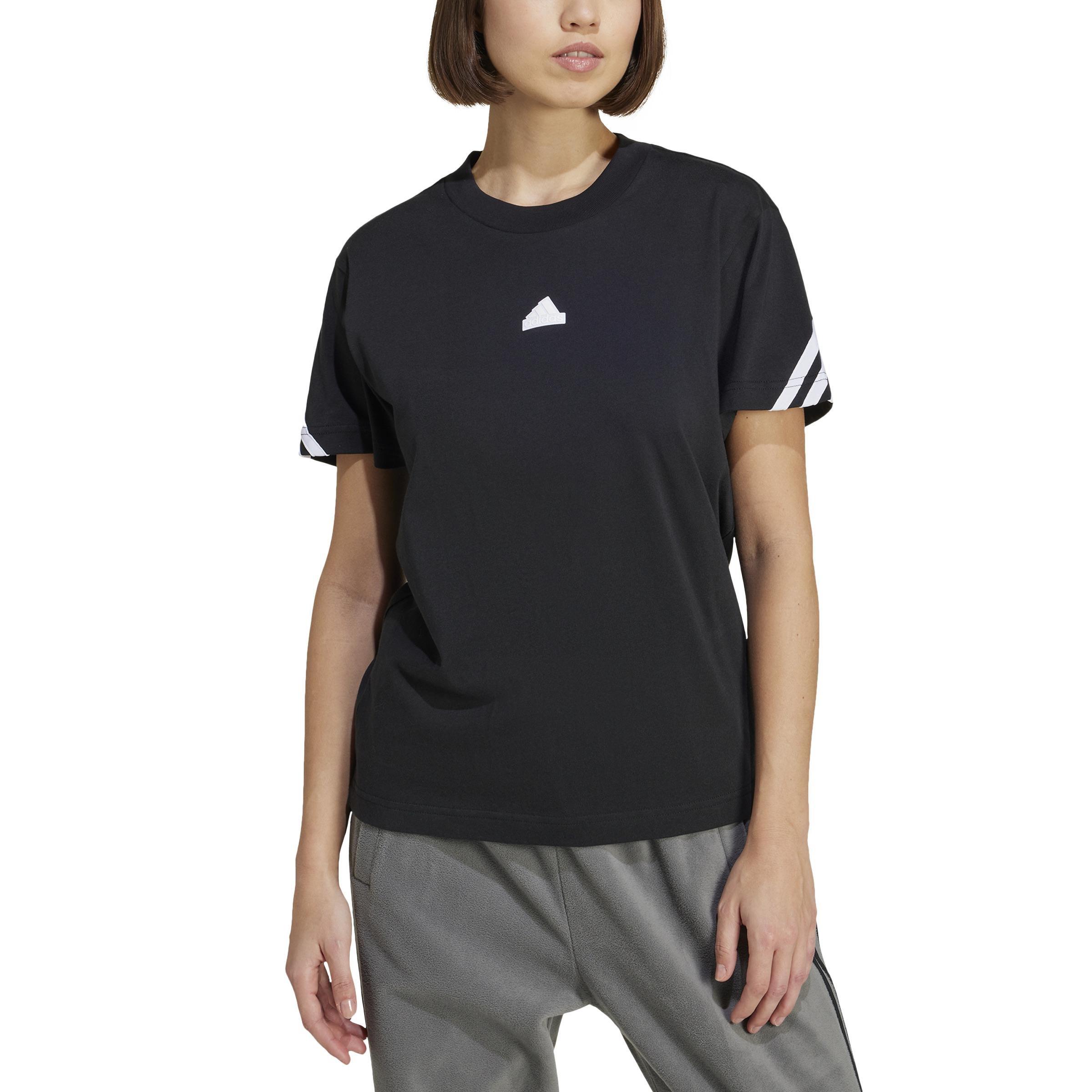 Future Icons 3-Stripes T-Shirt, Black, A901_ONE, large image number 1
