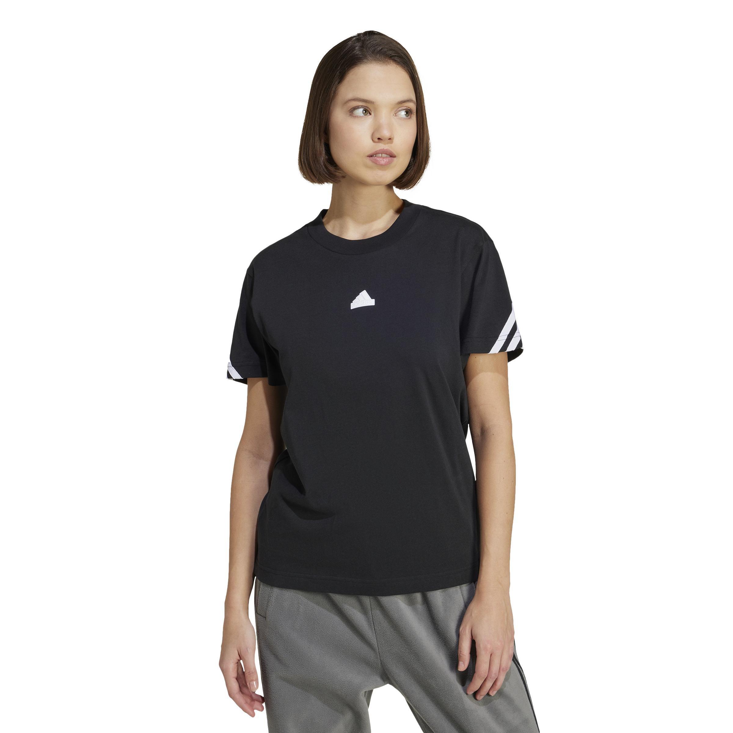 Future Icons 3-Stripes T-Shirt, Black, A901_ONE, large image number 7