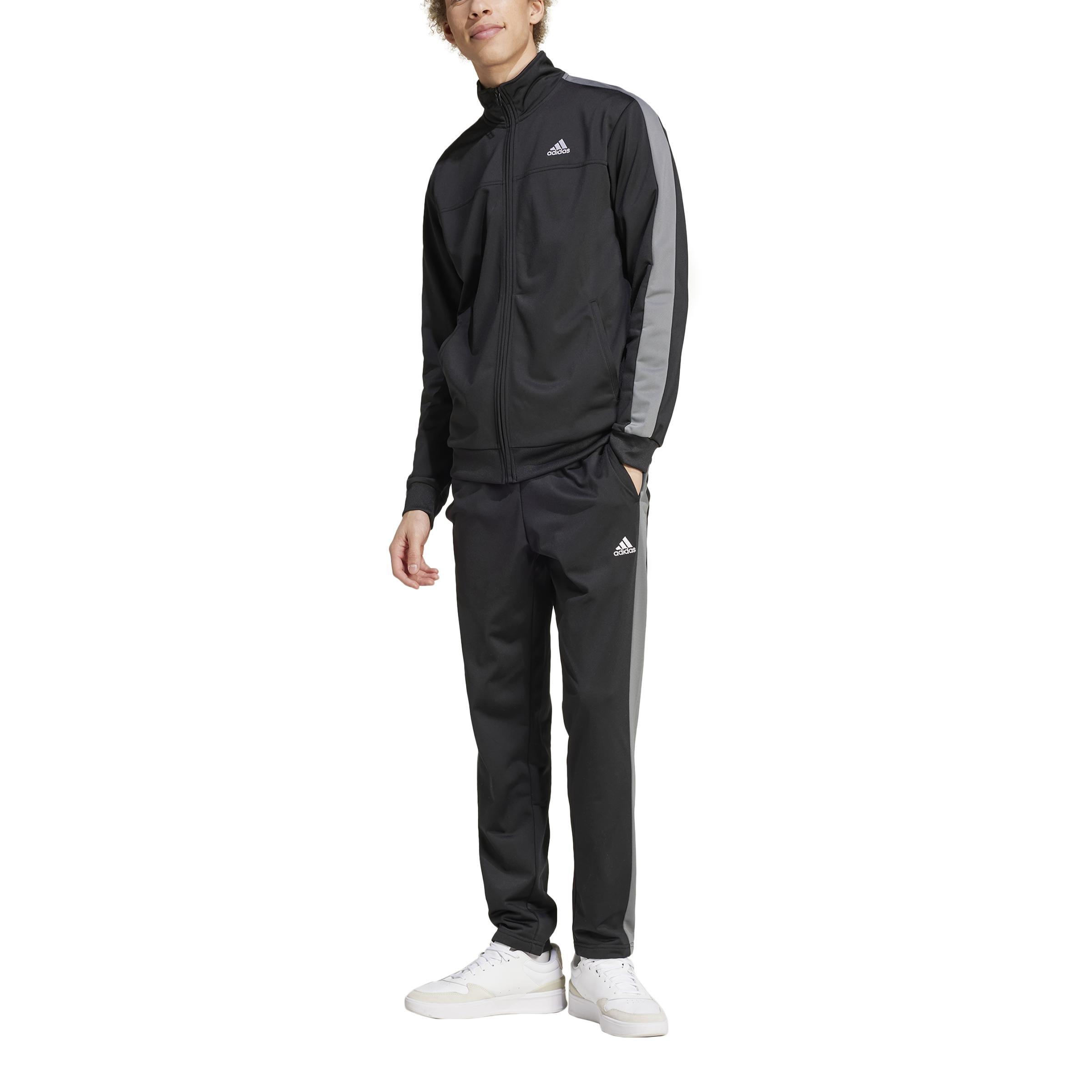 Sportswear Small Logo Tricot Colorblock Track Suit, Black, , large image number 0