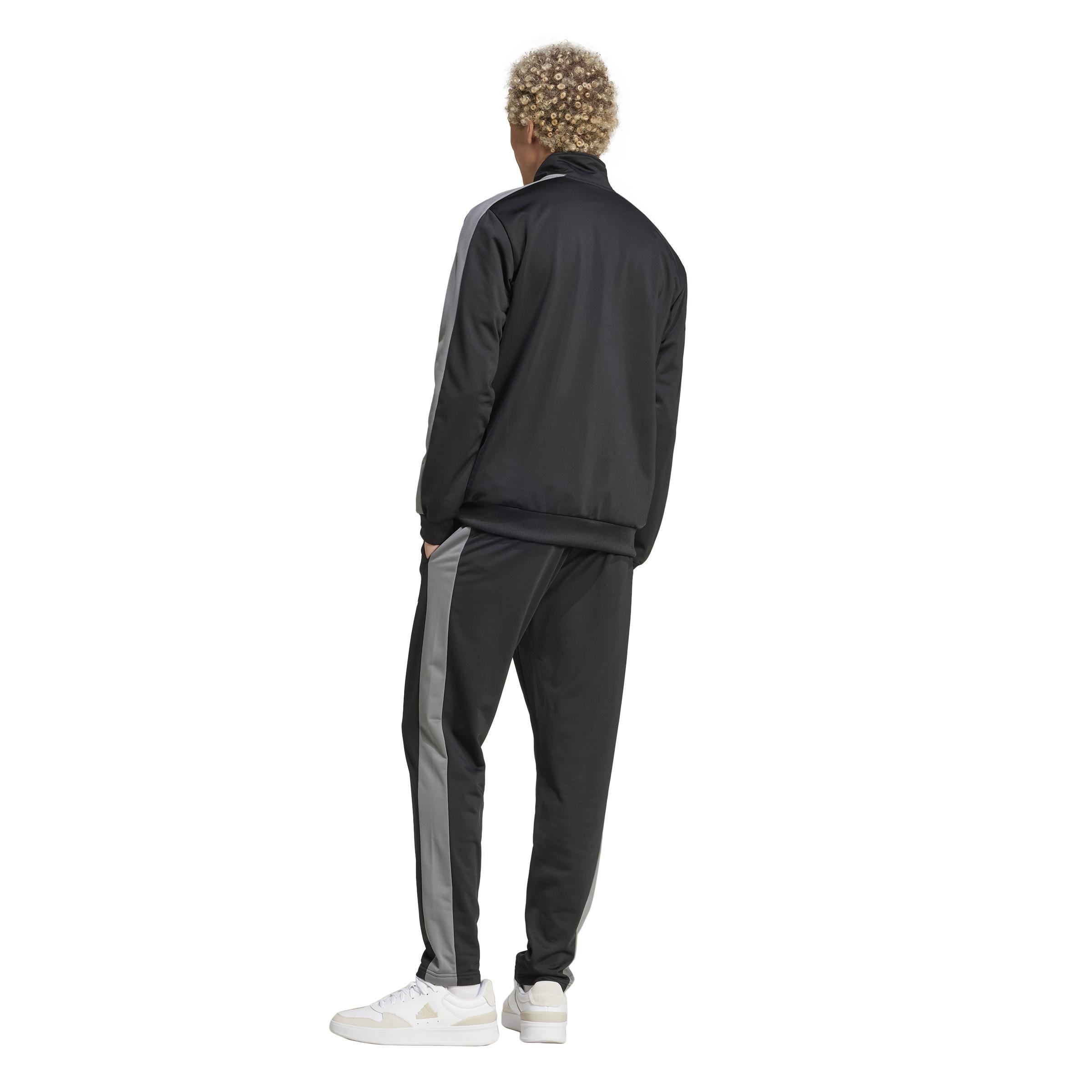 Sportswear Small Logo Tricot Colorblock Track Suit, Black, , large image number 1