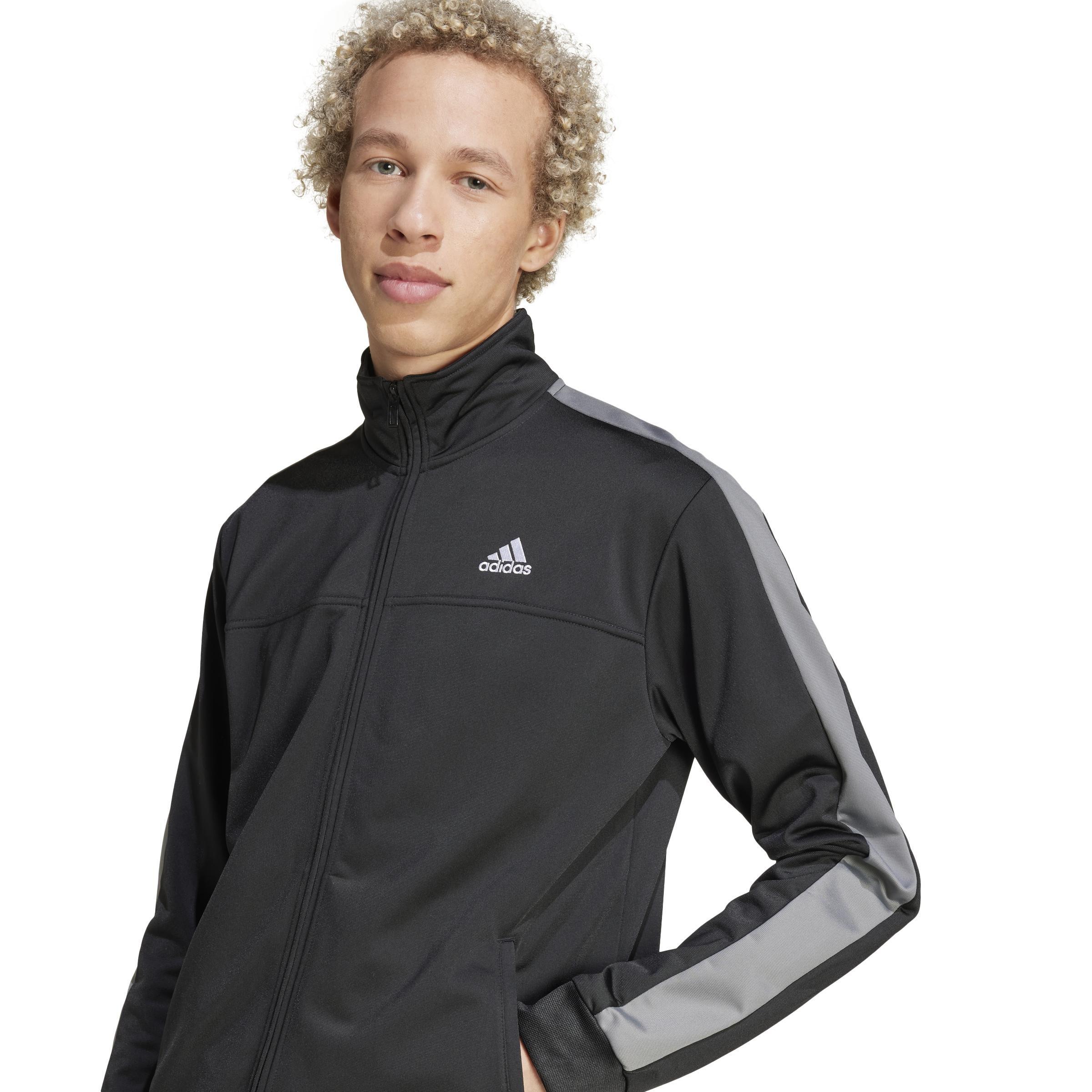 Sportswear Small Logo Tricot Colorblock Track Suit, Black, , large image number 2