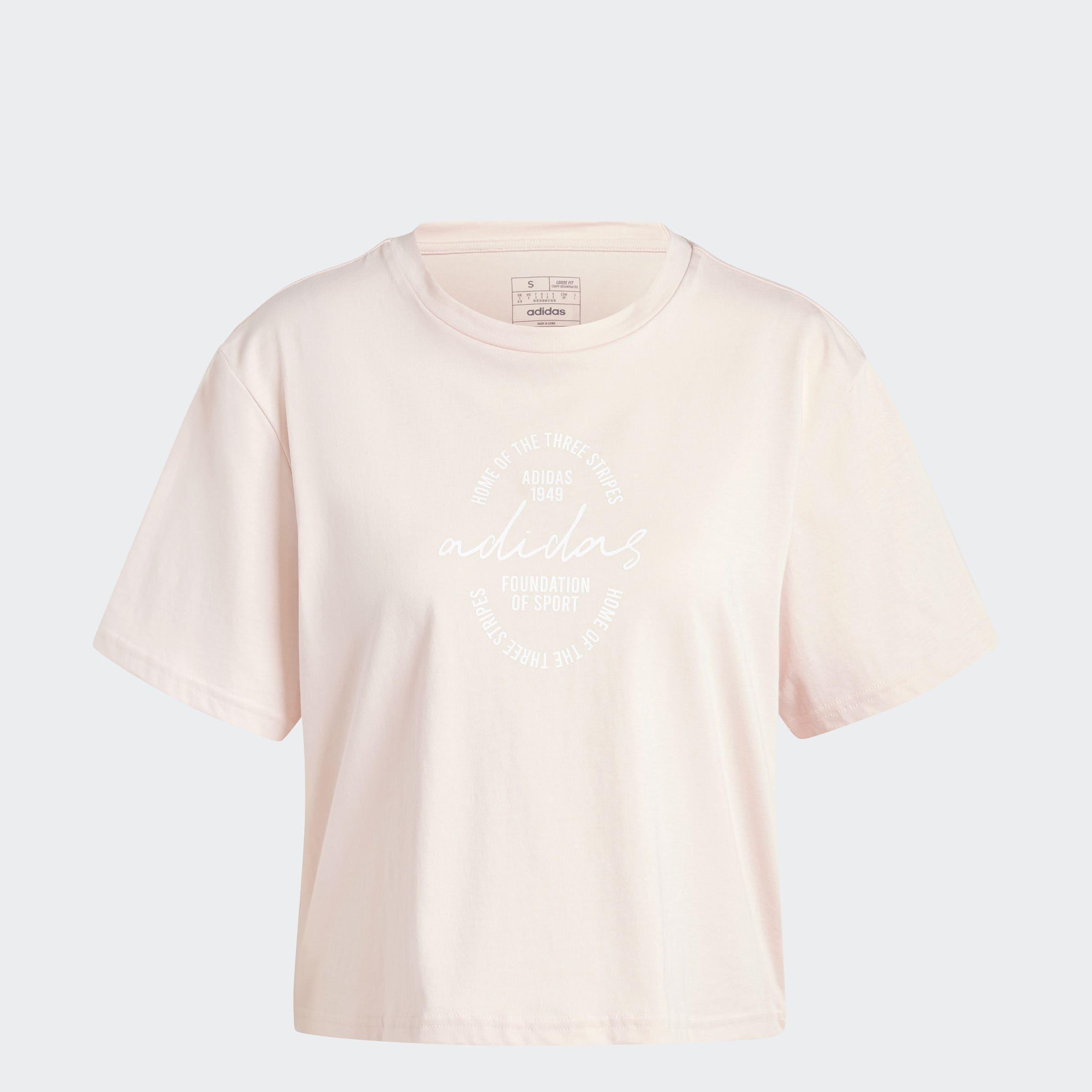Brand Love Signature Graphic T-Shirt, Pink, A901_ONE, medium
