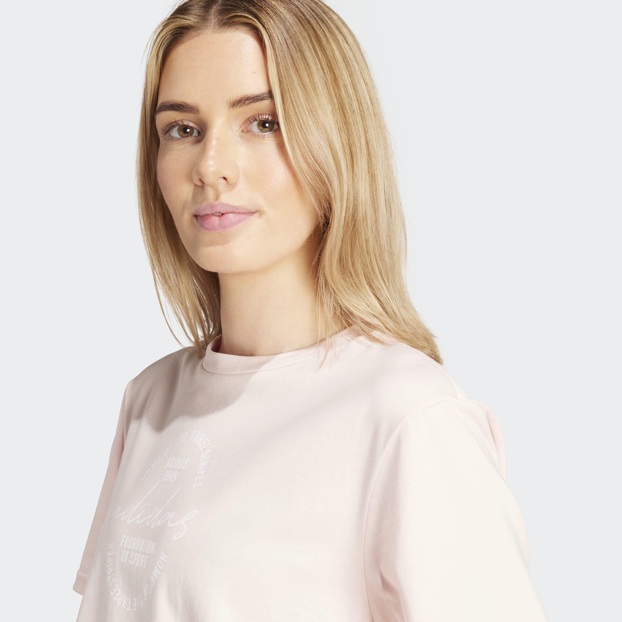 Brand Love Signature Graphic T-Shirt, Pink, A901_ONE, large image number 4