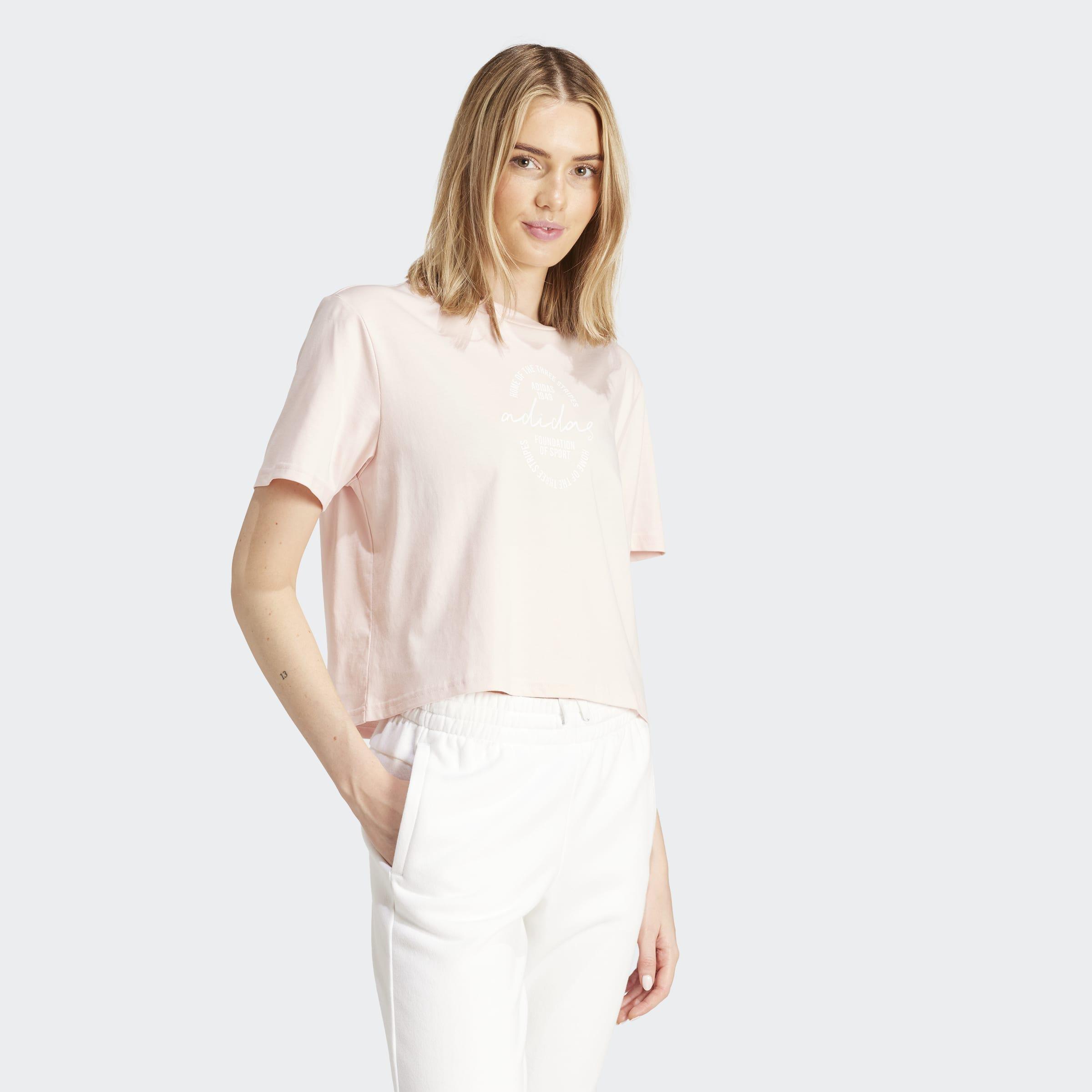 Brand Love Signature Graphic T-Shirt, Pink, A901_ONE, large image number 5