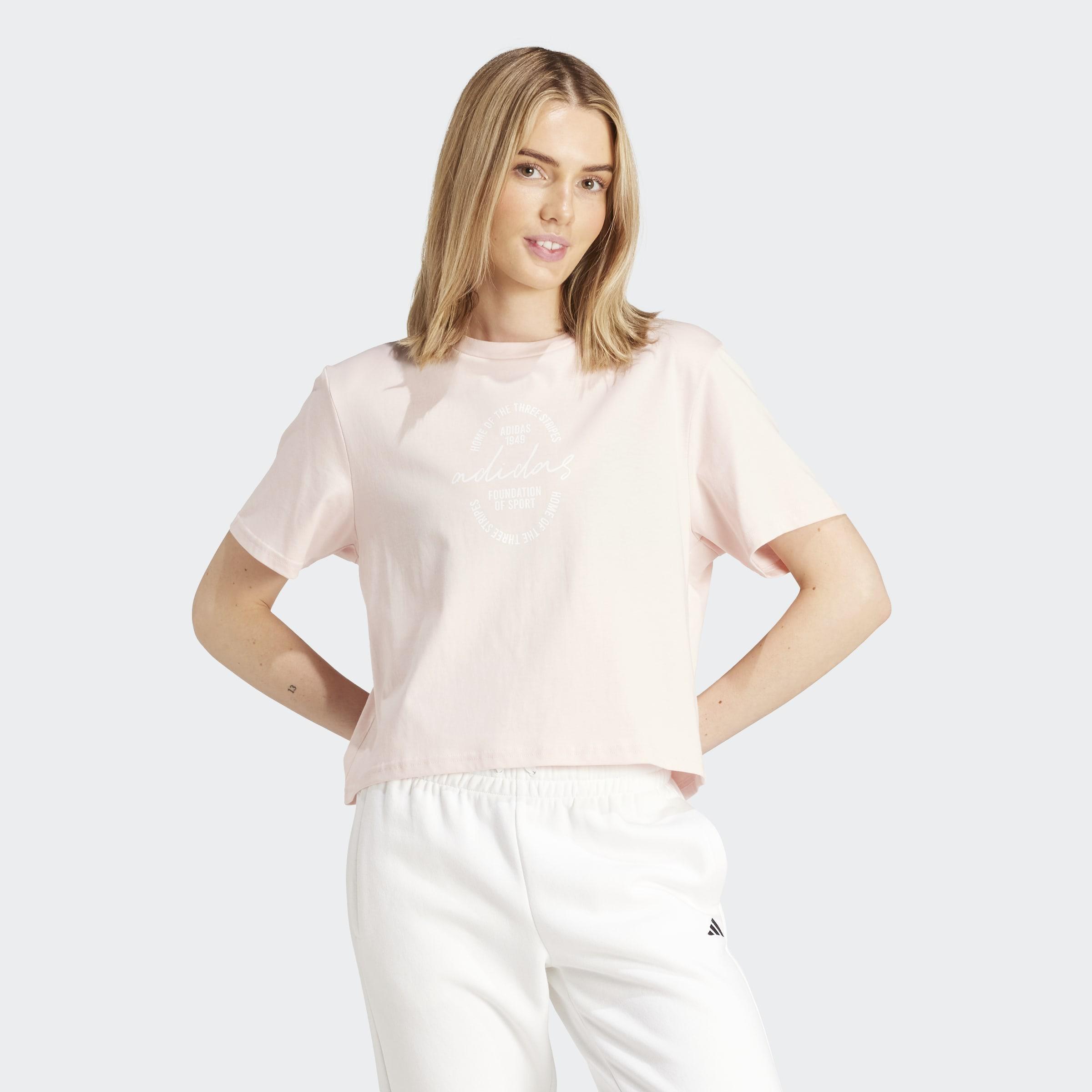 Brand Love Signature Graphic T-Shirt, Pink, A901_ONE, large image number 6