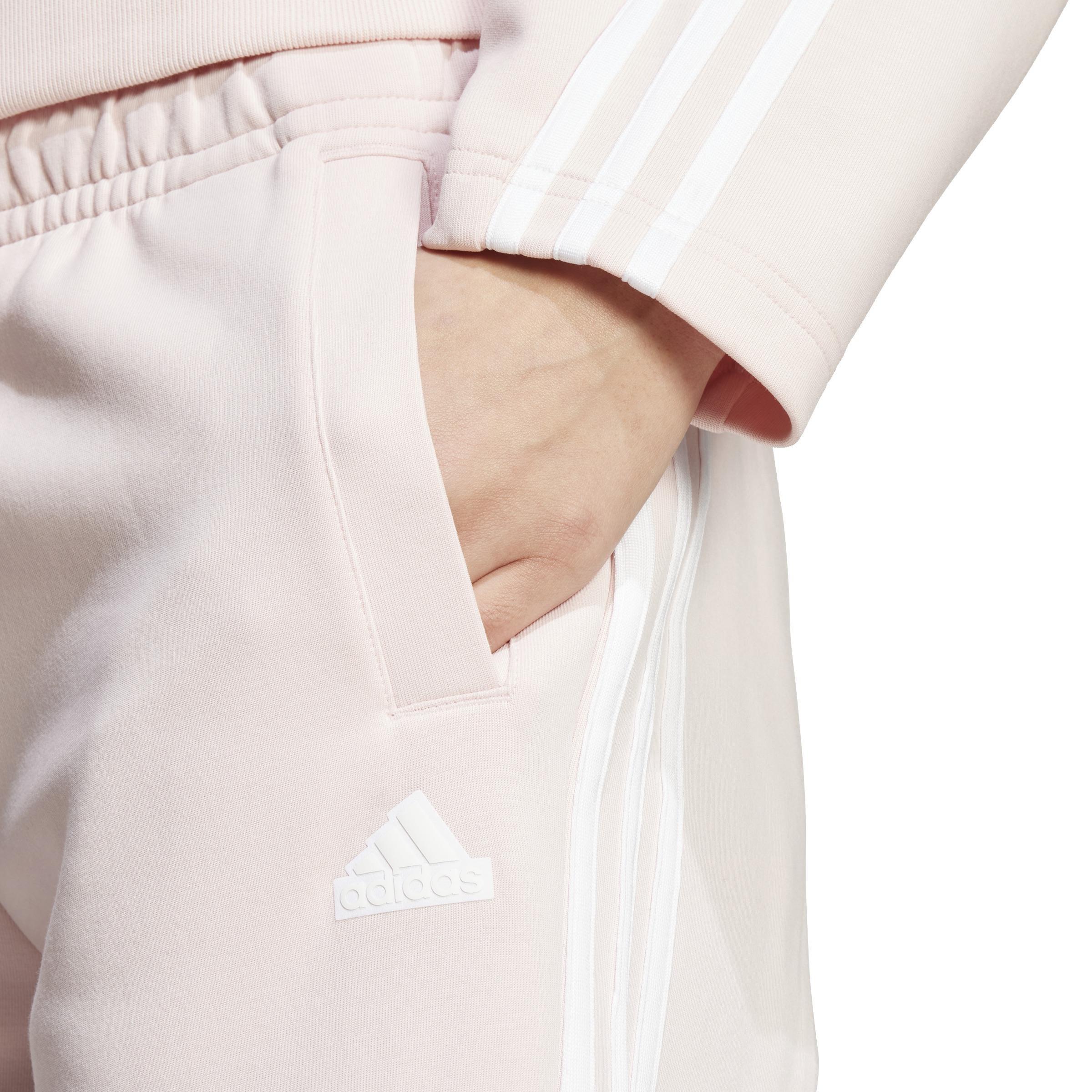 Future Icons 3-Stripes Regular Joggers, Pink, , large image number 4