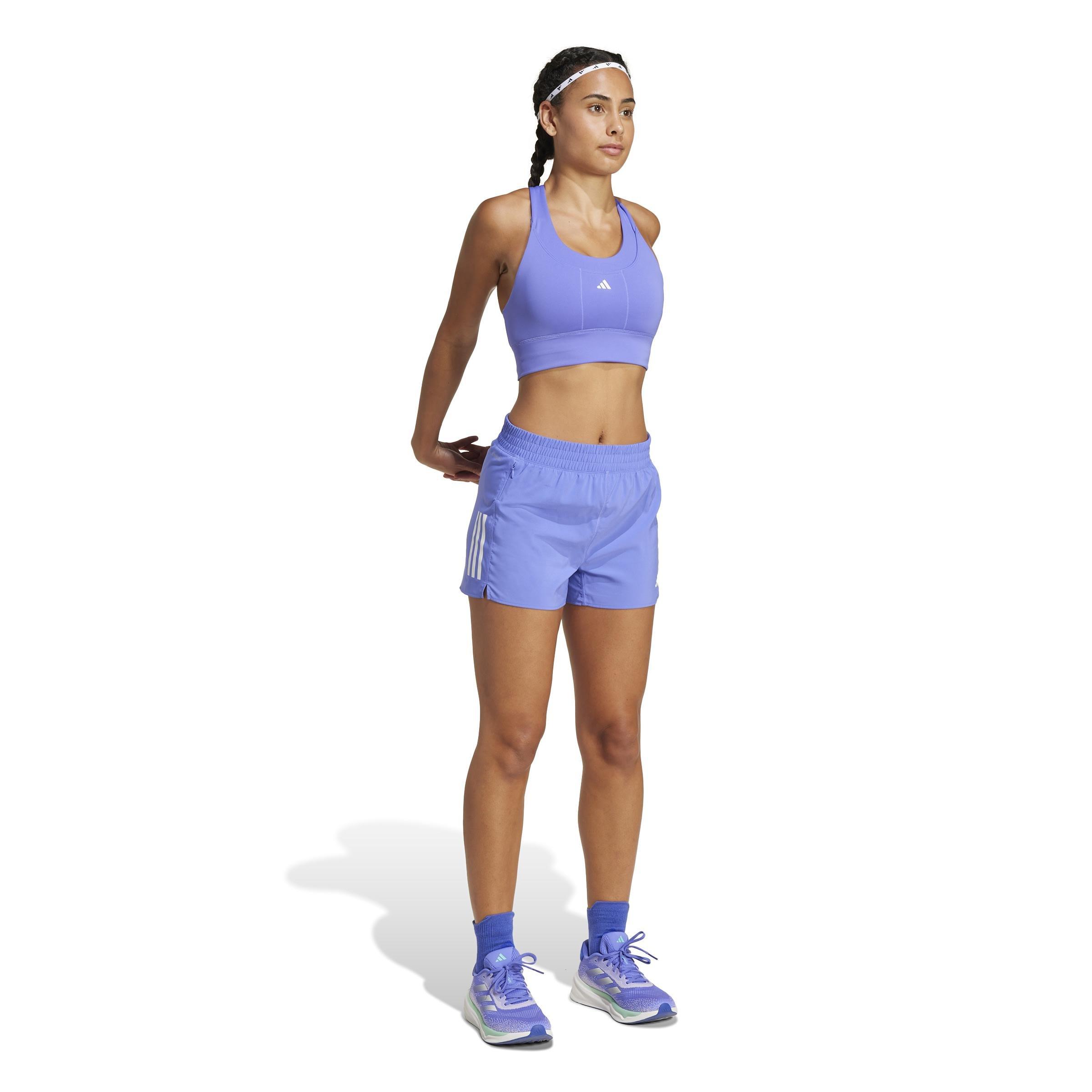 Run Pocket Medium-Support Bra, Blue, , large image number 8