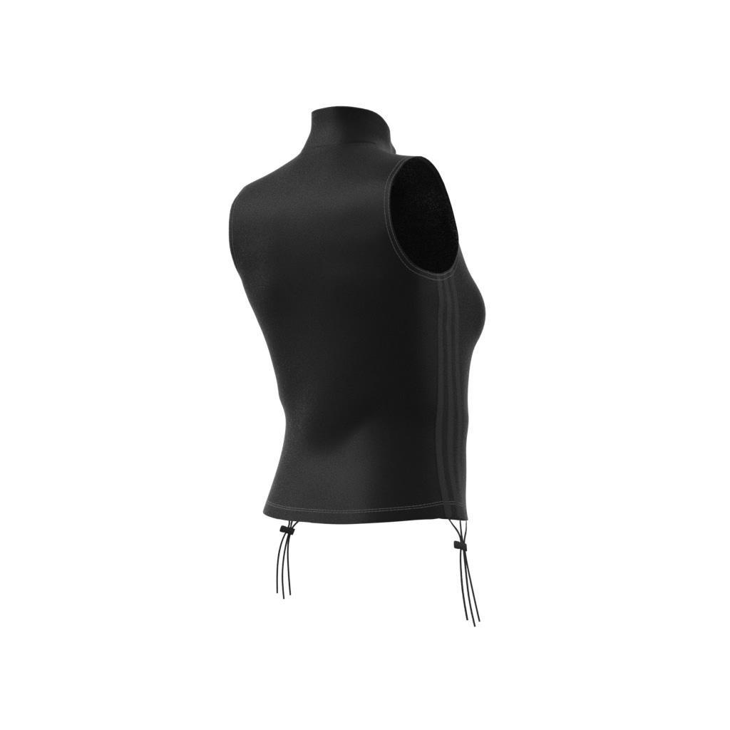 Ruched 3-Stripes Crop Top, Multicolour, A901_ONE, large image number 9