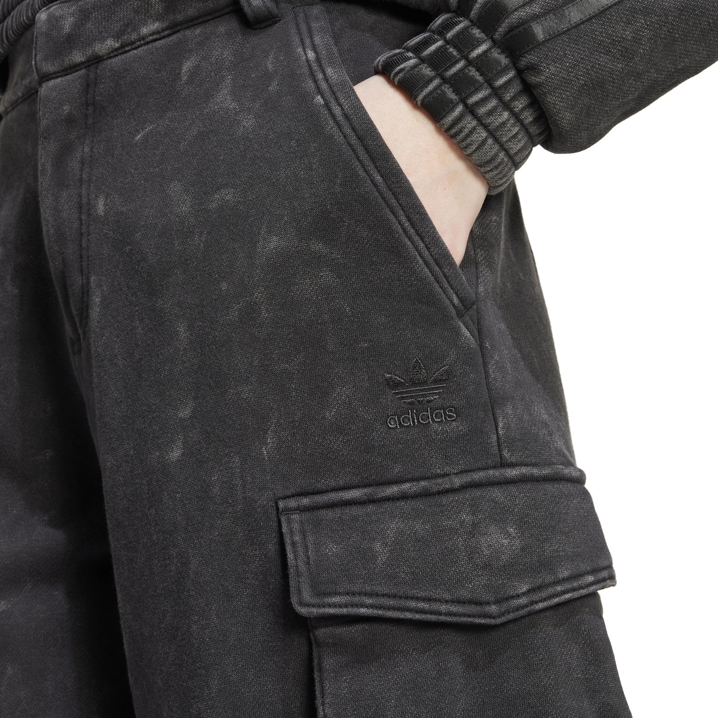 Washed Cargo Joggers, Black, A901_ONE, large image number 3