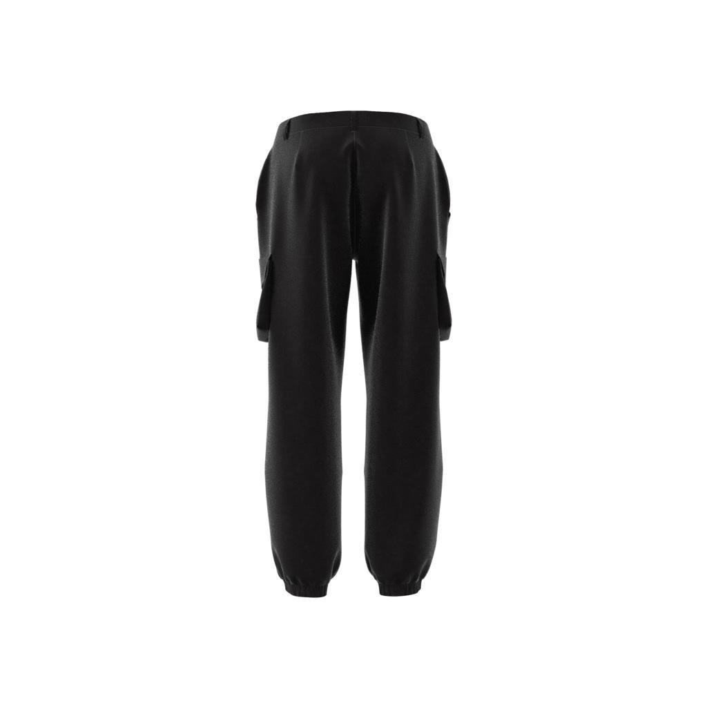 Washed Cargo Joggers, Black, A901_ONE, large image number 6