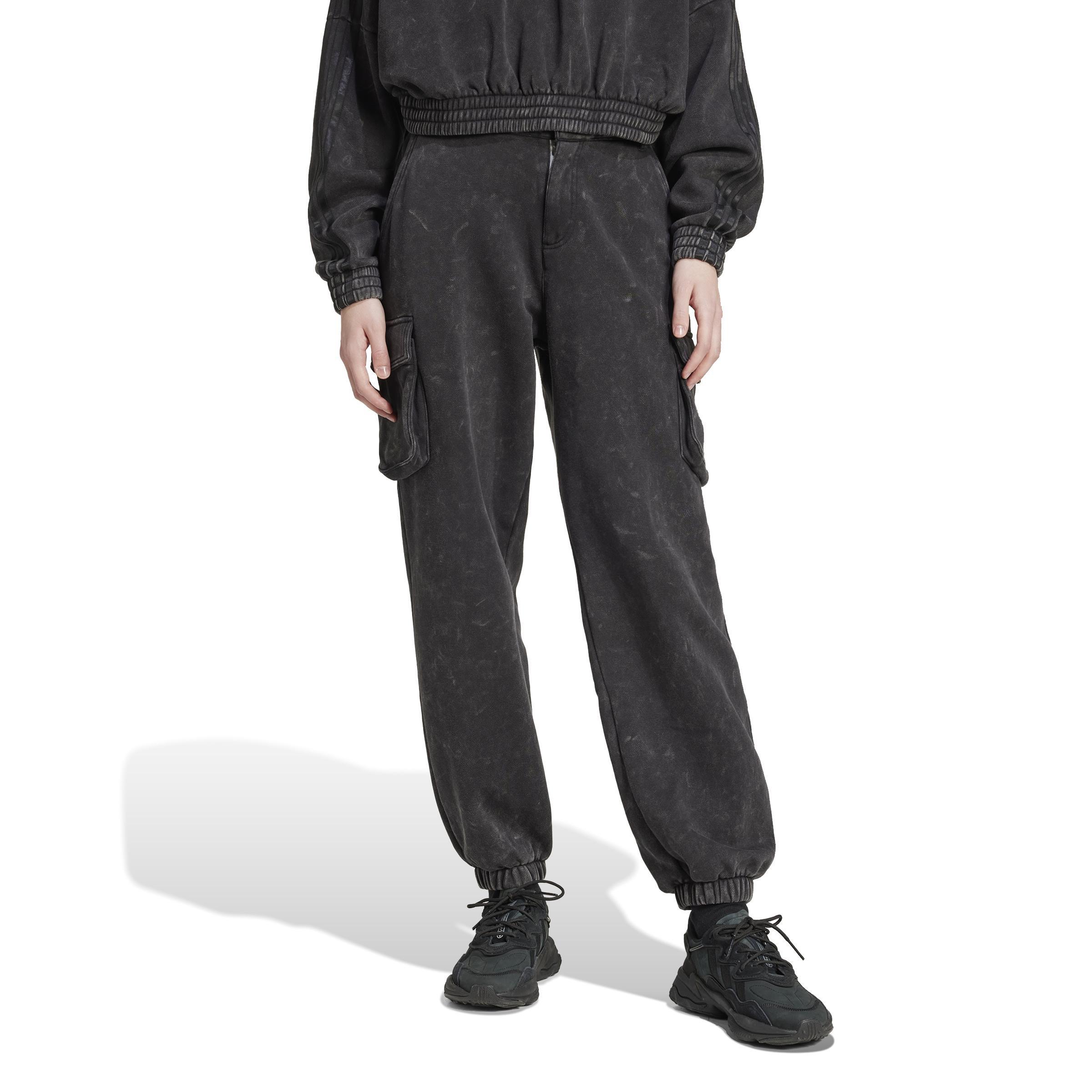 Washed Cargo Joggers, Black, A901_ONE, large image number 8