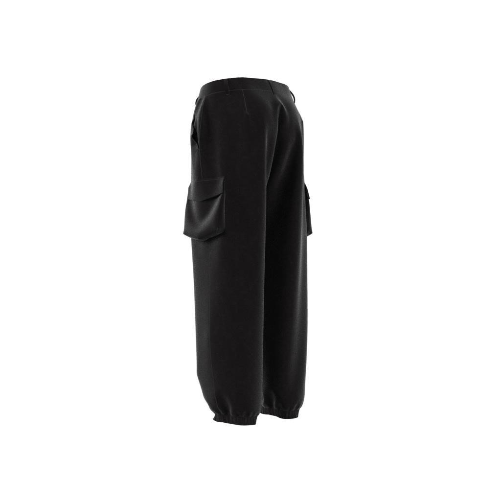 Washed Cargo Joggers, Black, A901_ONE, large image number 9