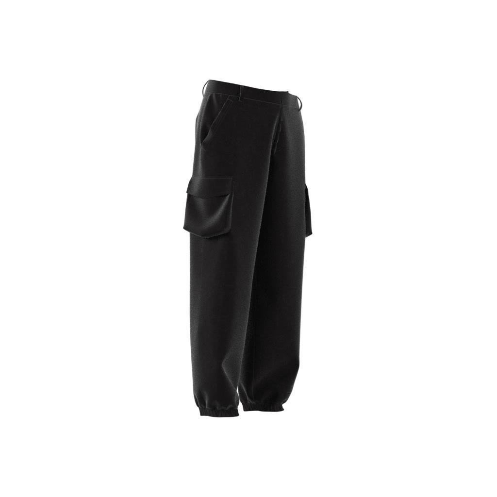 Washed Cargo Joggers, Black, A901_ONE, large image number 12