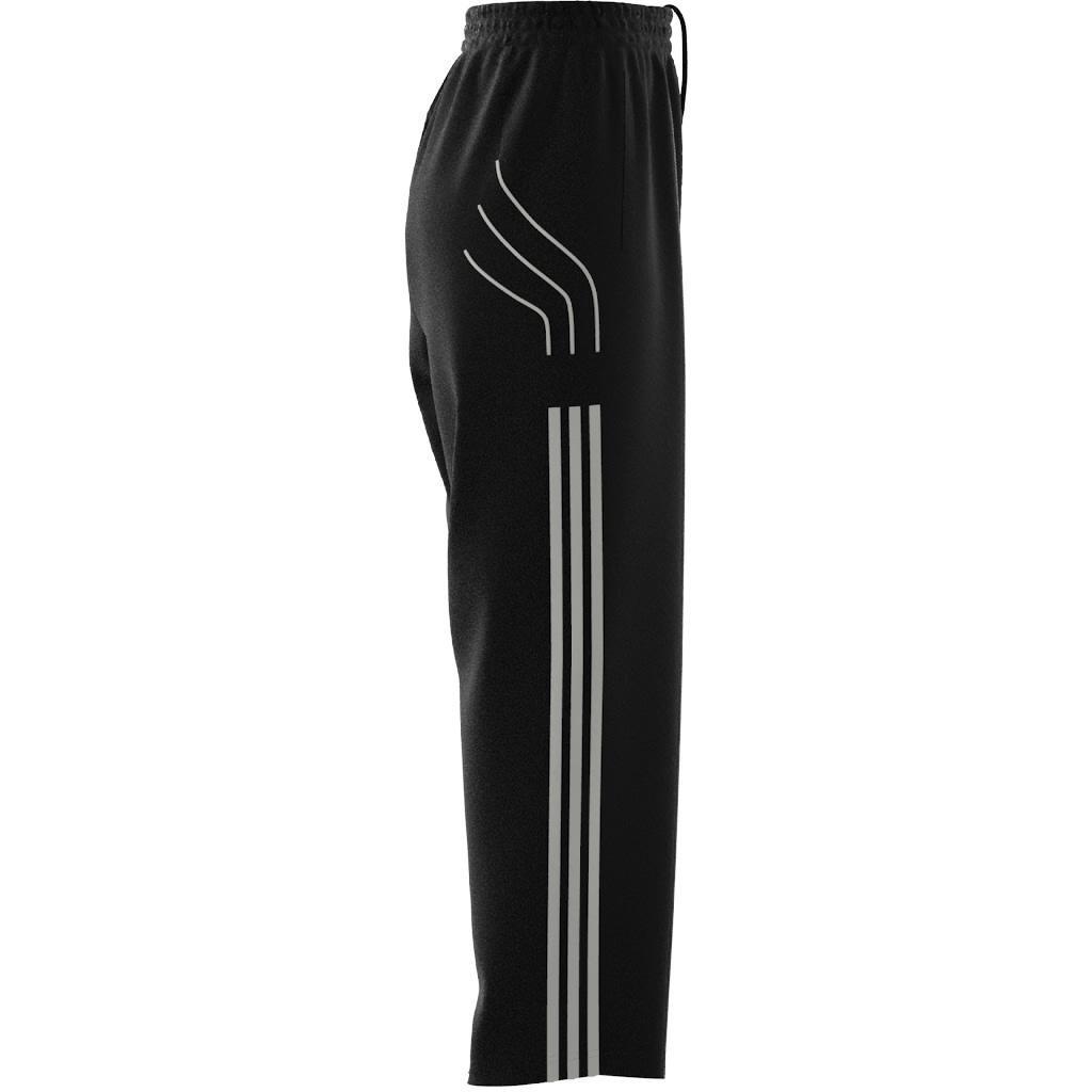 Piping Loose Track Tracksuit Bottoms, Black, A901_ONE, large image number 5