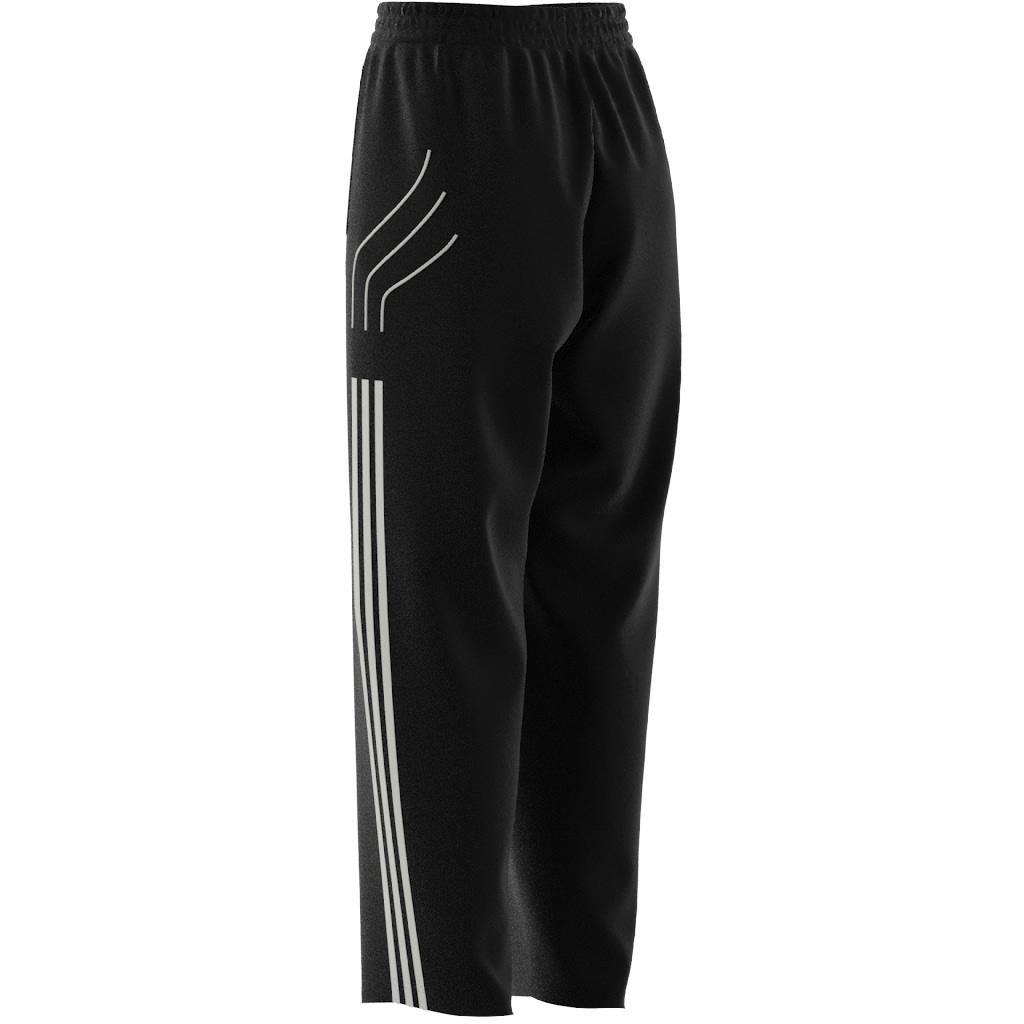 Piping Loose Track Tracksuit Bottoms, Black, A901_ONE, large image number 9