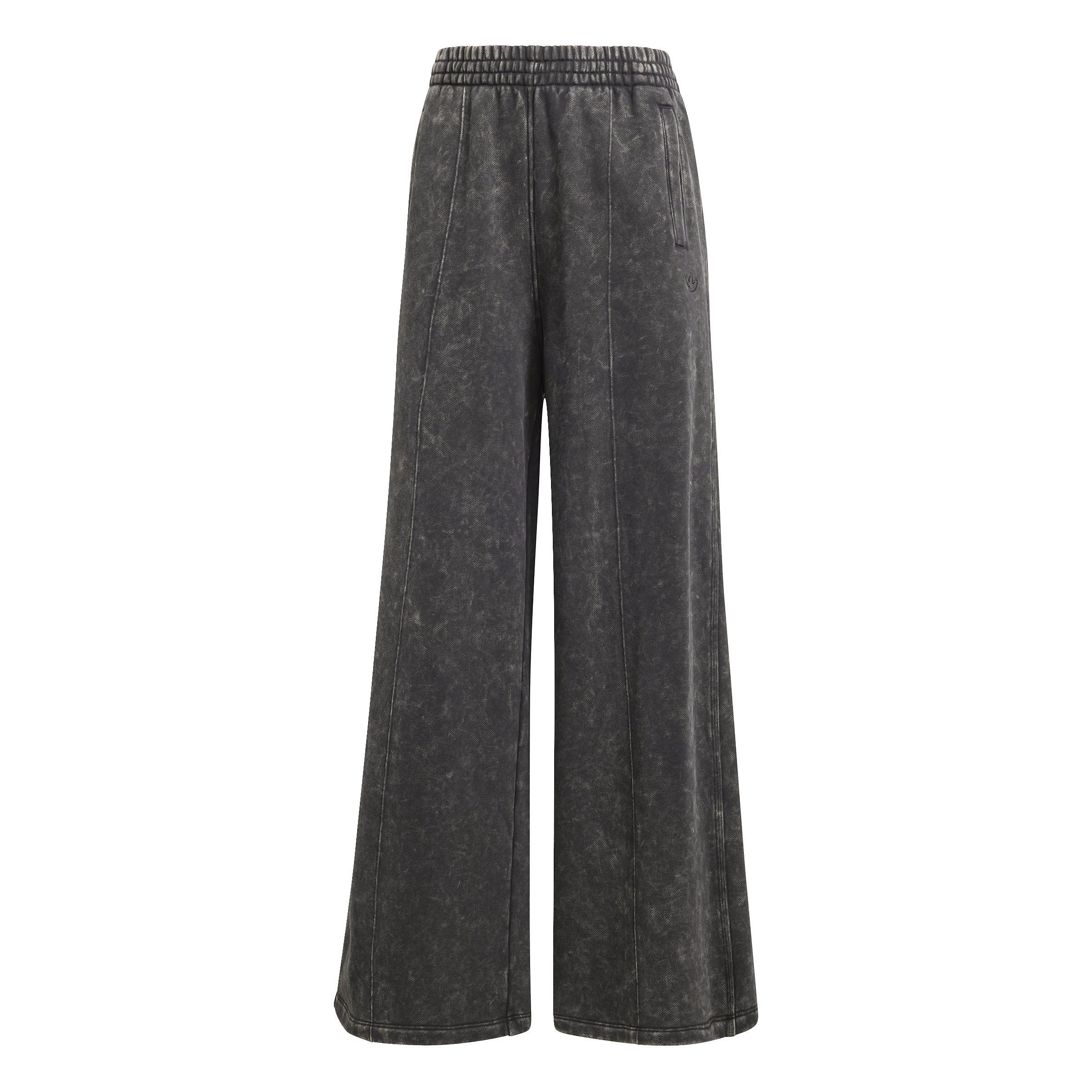 Premium Essentials Washed Loose Joggers, Black, A901_ONE, large image number 1