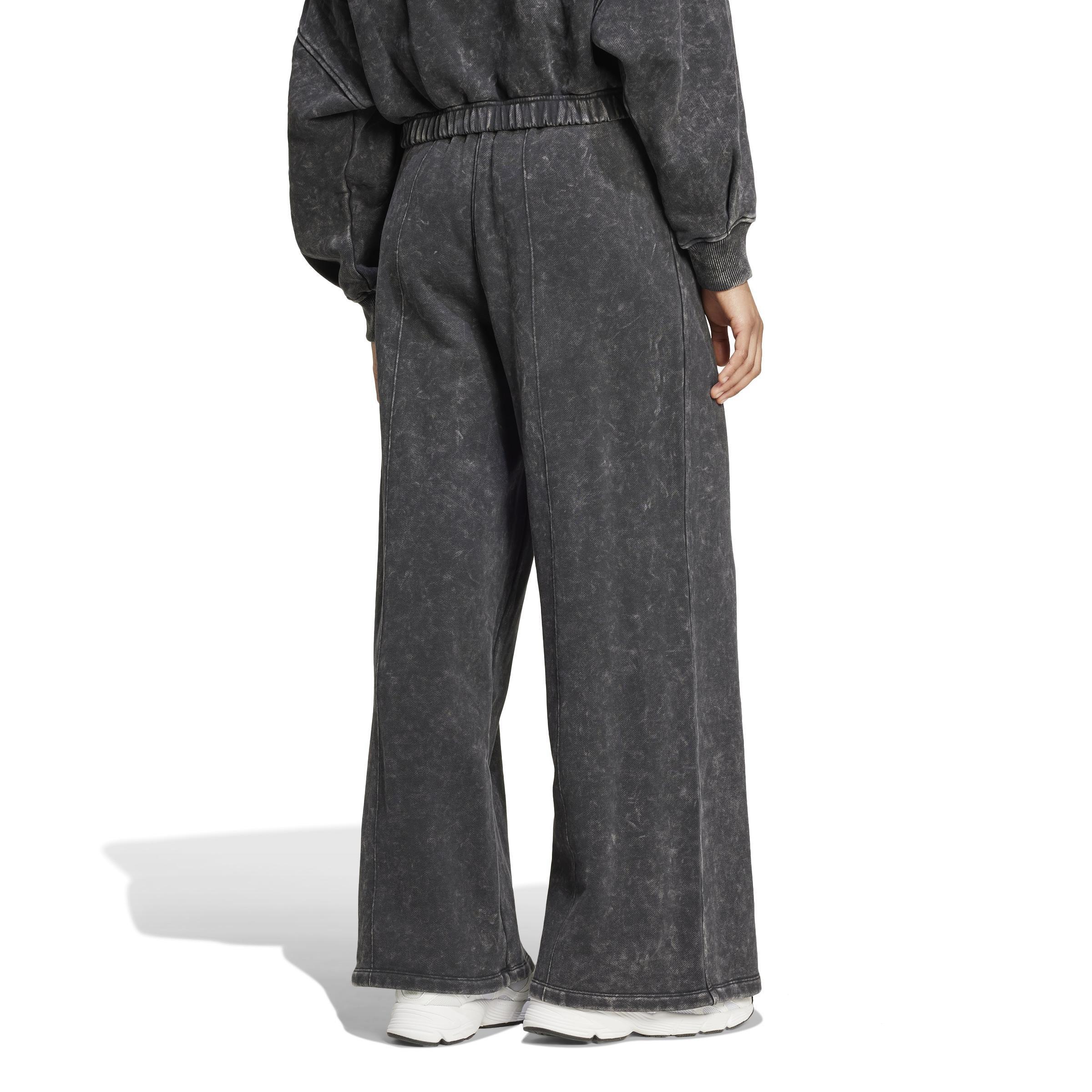 Premium Essentials Washed Loose Joggers, Black, A901_ONE, large image number 2