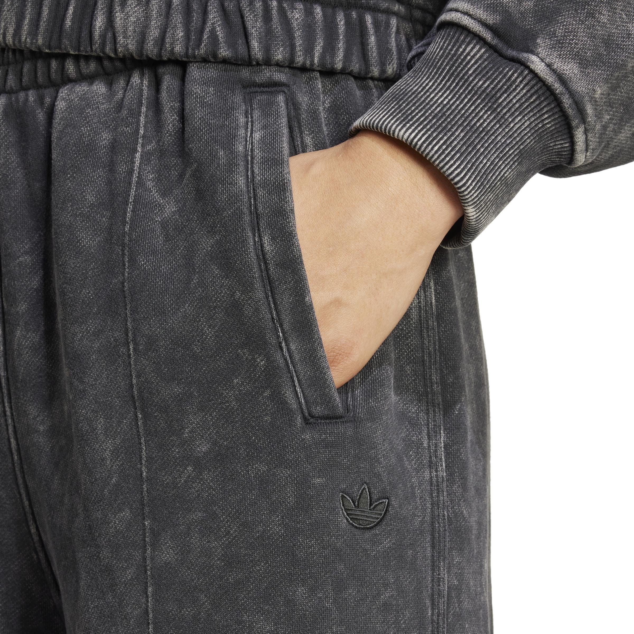 Premium Essentials Washed Loose Joggers, Black, A901_ONE, large image number 3