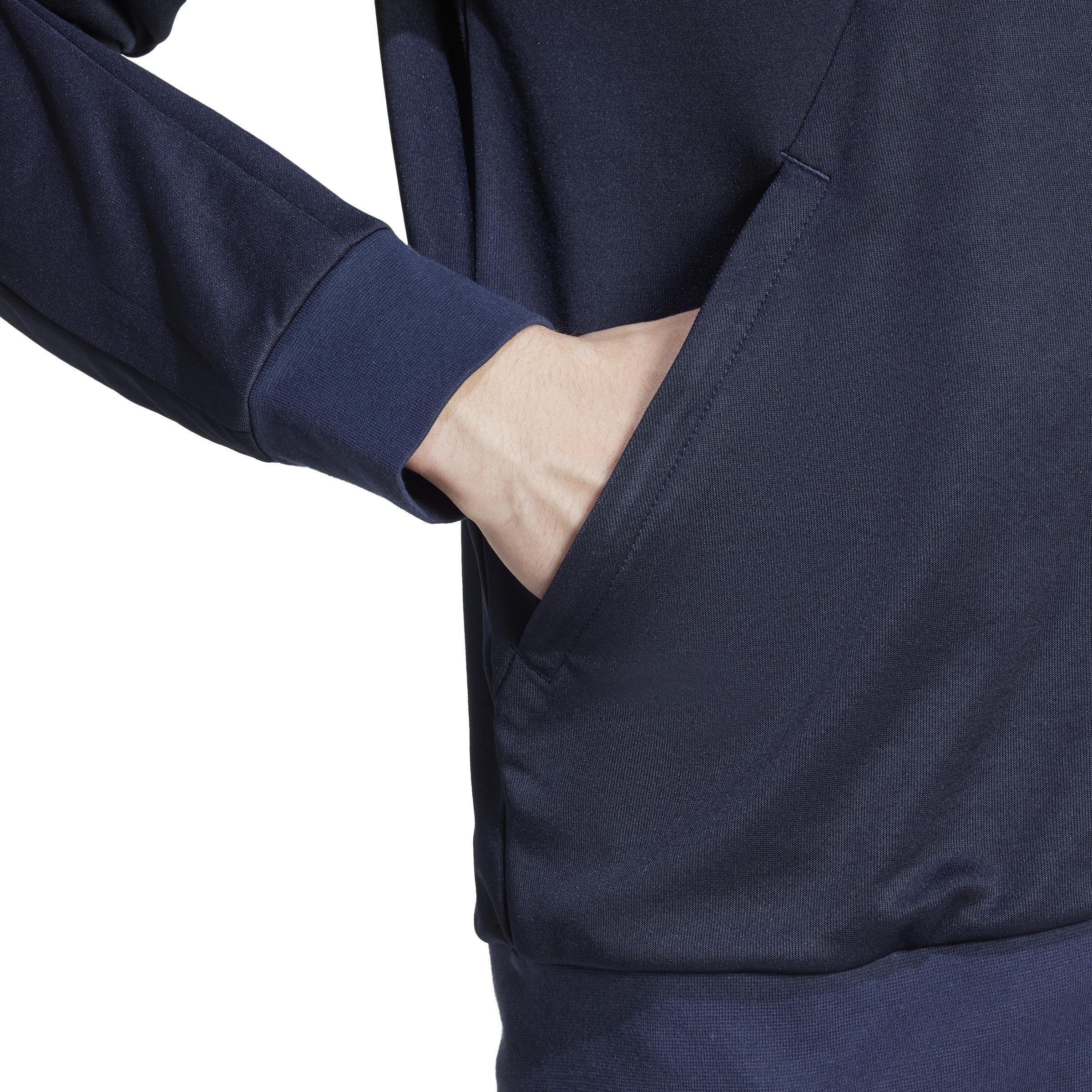 Tiro Wordmark Track Top, Blue, , large image number 4