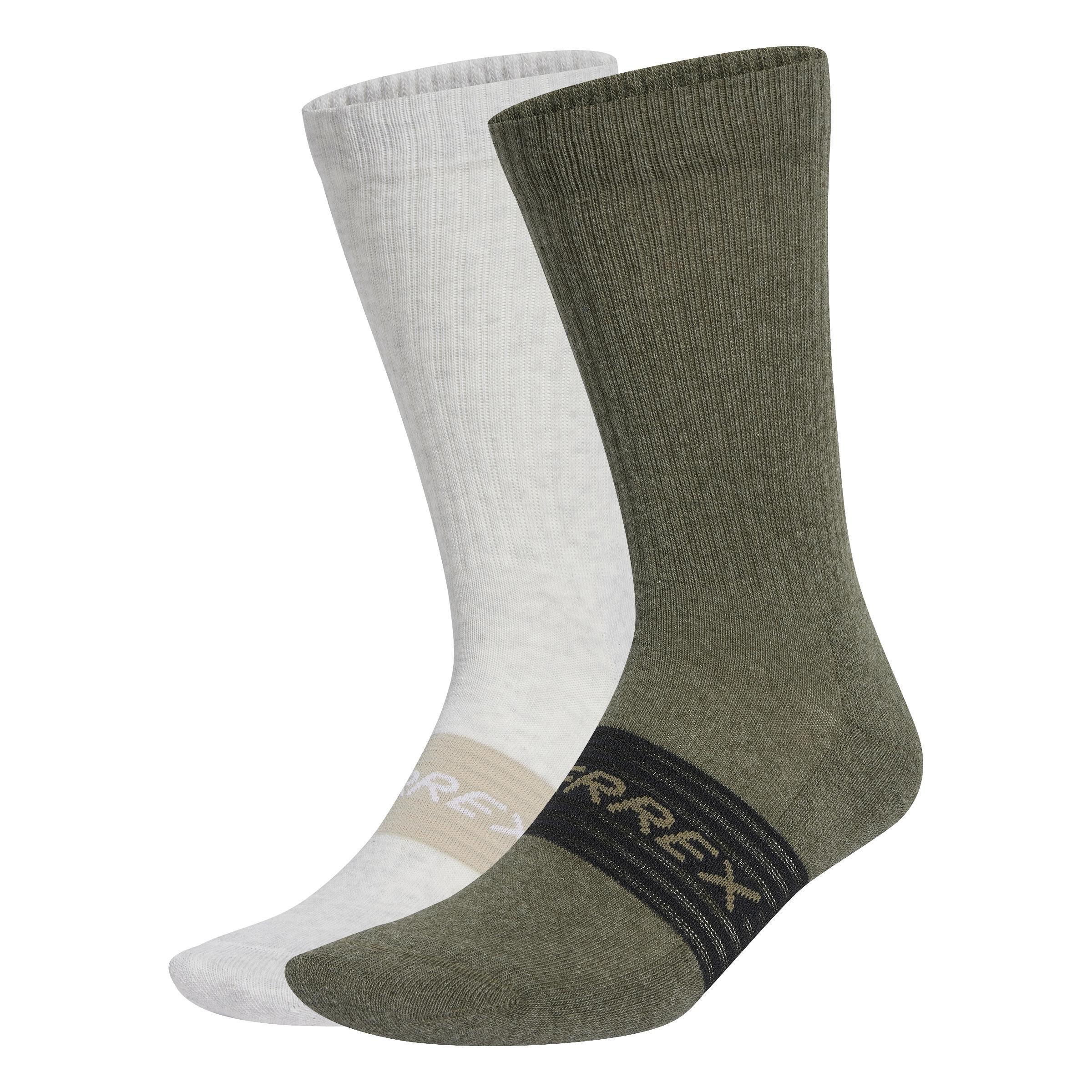 Unisex Terrex Multi Socks 2 Pair Pack, White, A901_ONE, large image number 0