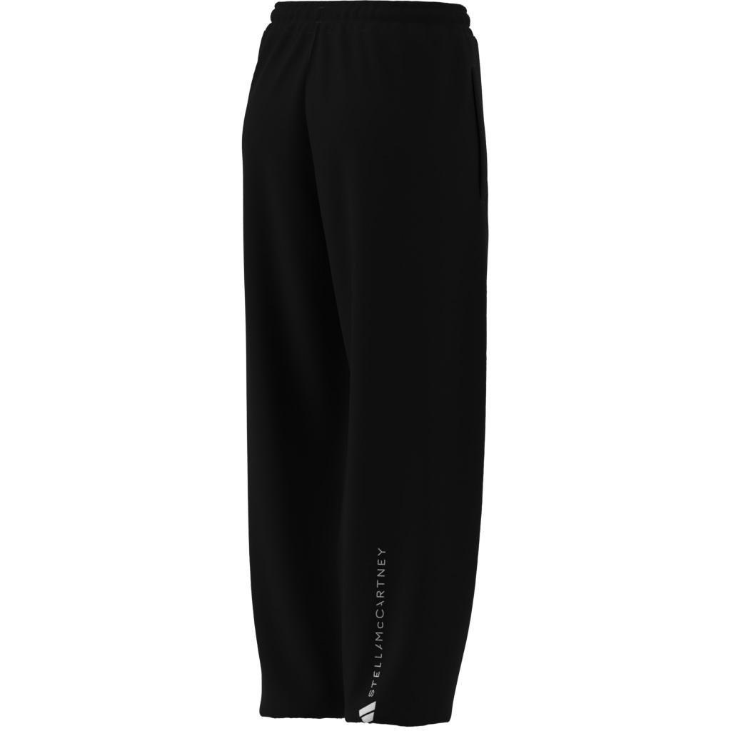 adidas by Stella McCartney Loose Sweat Tracksuit Bottoms, Black, A901_ONE, large image number 12