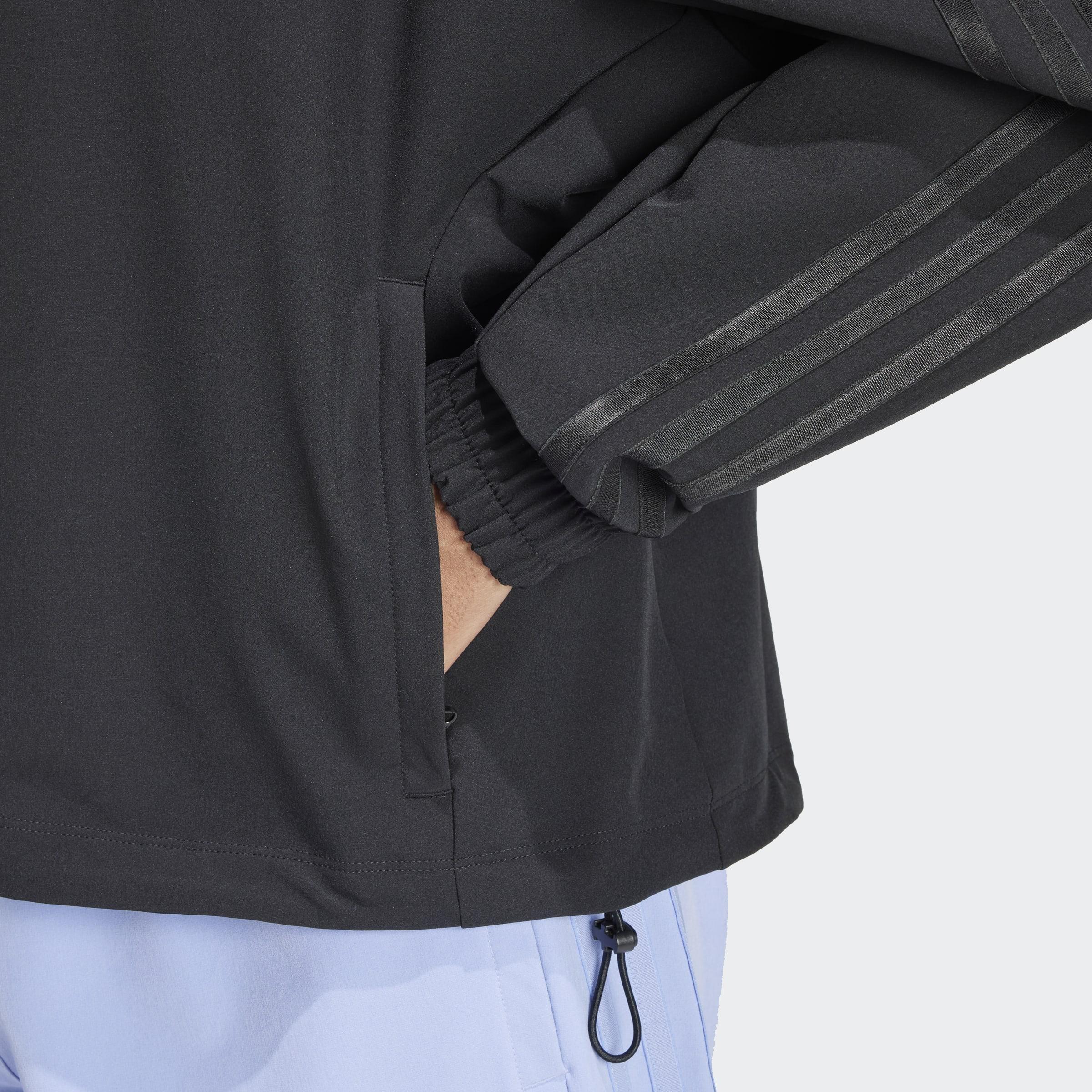 Pacer All Gym Tonal 3-Stripes Woven Jacket, Black, A901_ONE, large image number 10