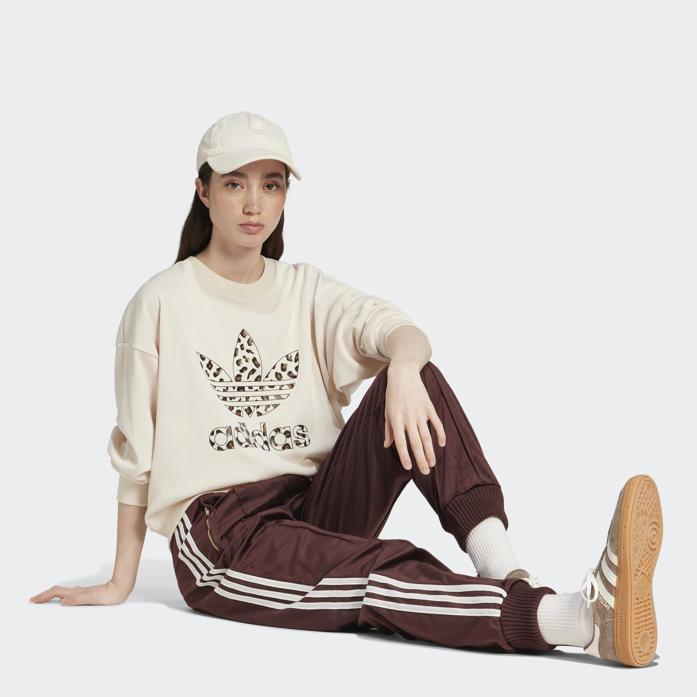 Leopard Sweatshirt, White, A901_ONE, large image number 5