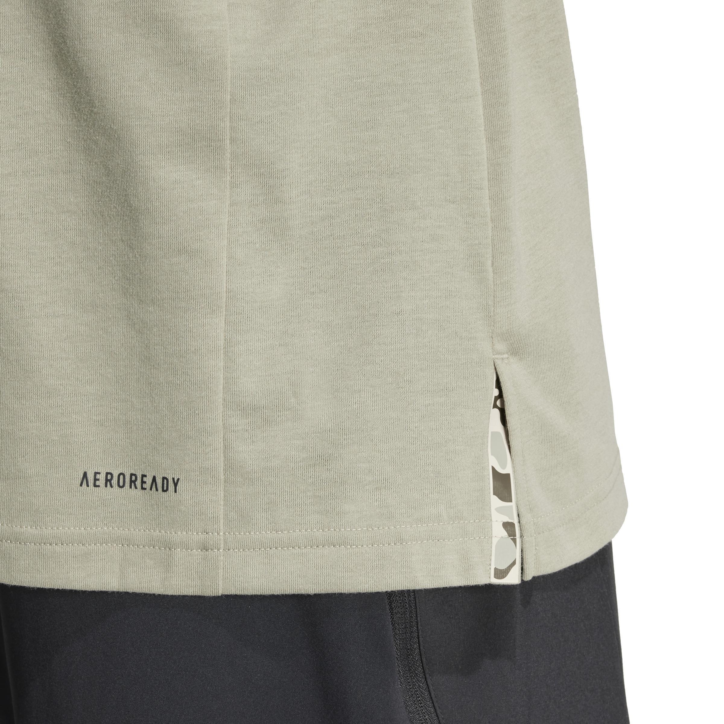 Train Essentials Camo Graphic Logo T-Shirt, Green, A901_ONE, large image number 5