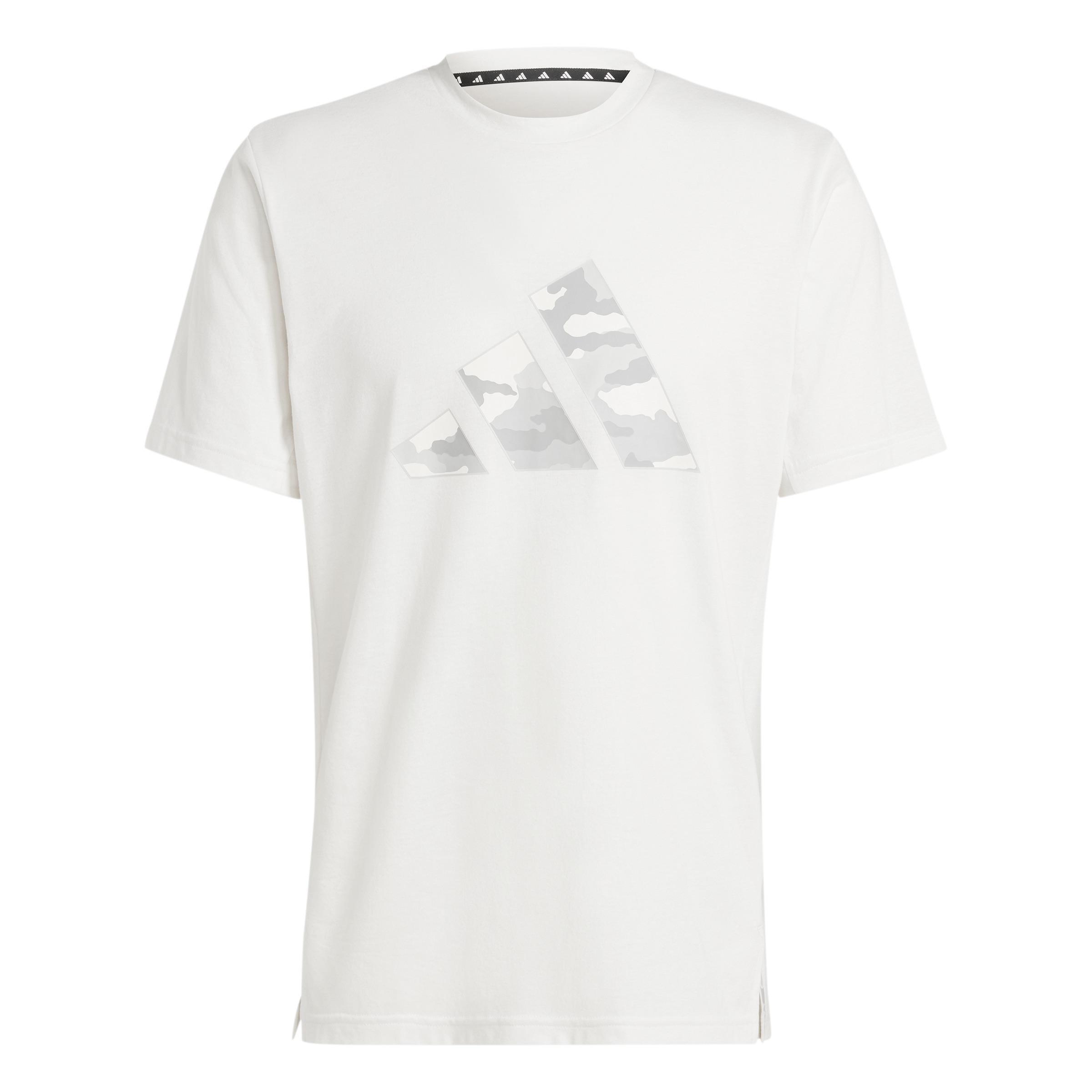 Train Essentials Camo Graphic Logo T-Shirt, Beige, A901_ONE, large image number 1