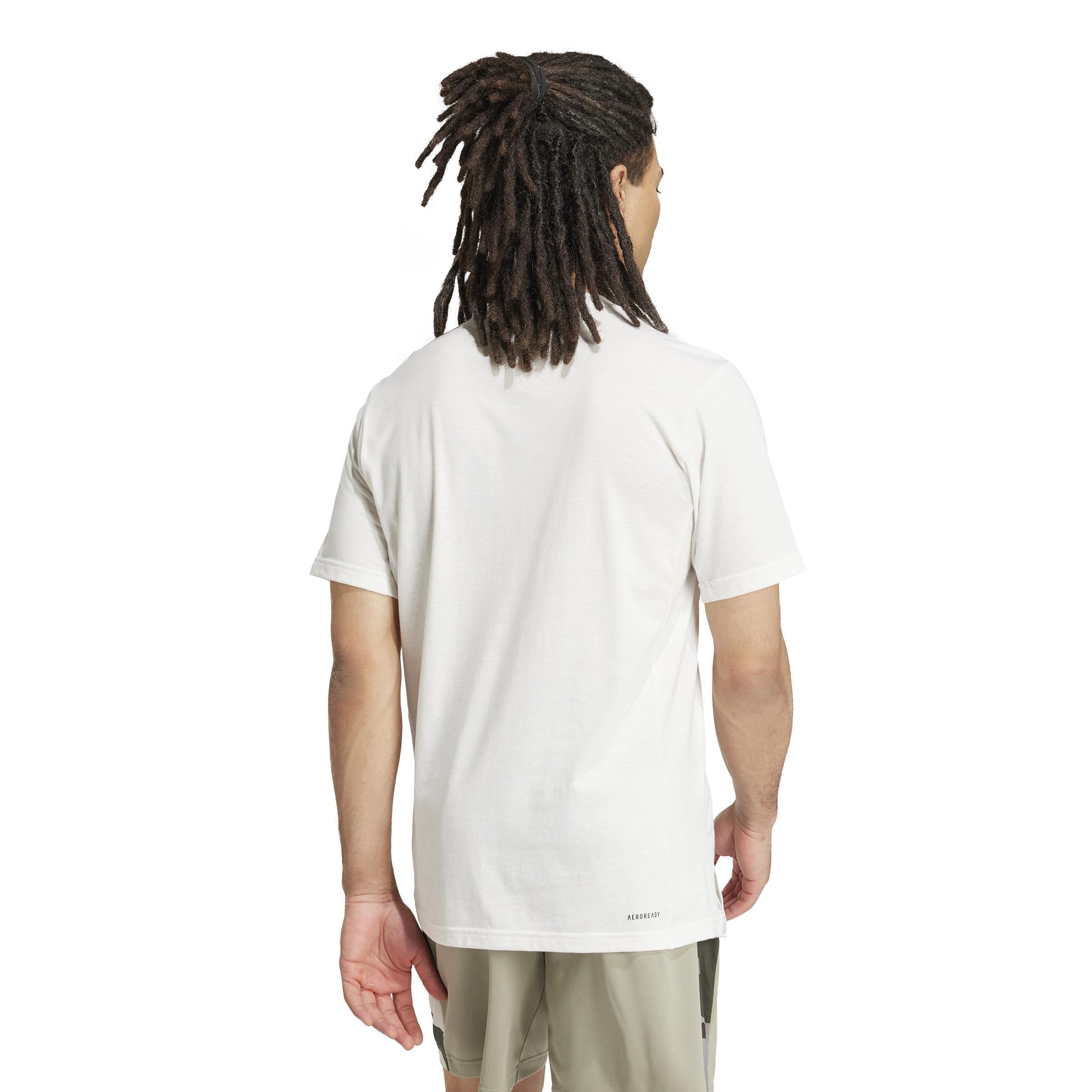 Train Essentials Camo Graphic Logo T-Shirt, Beige, , large image number 3