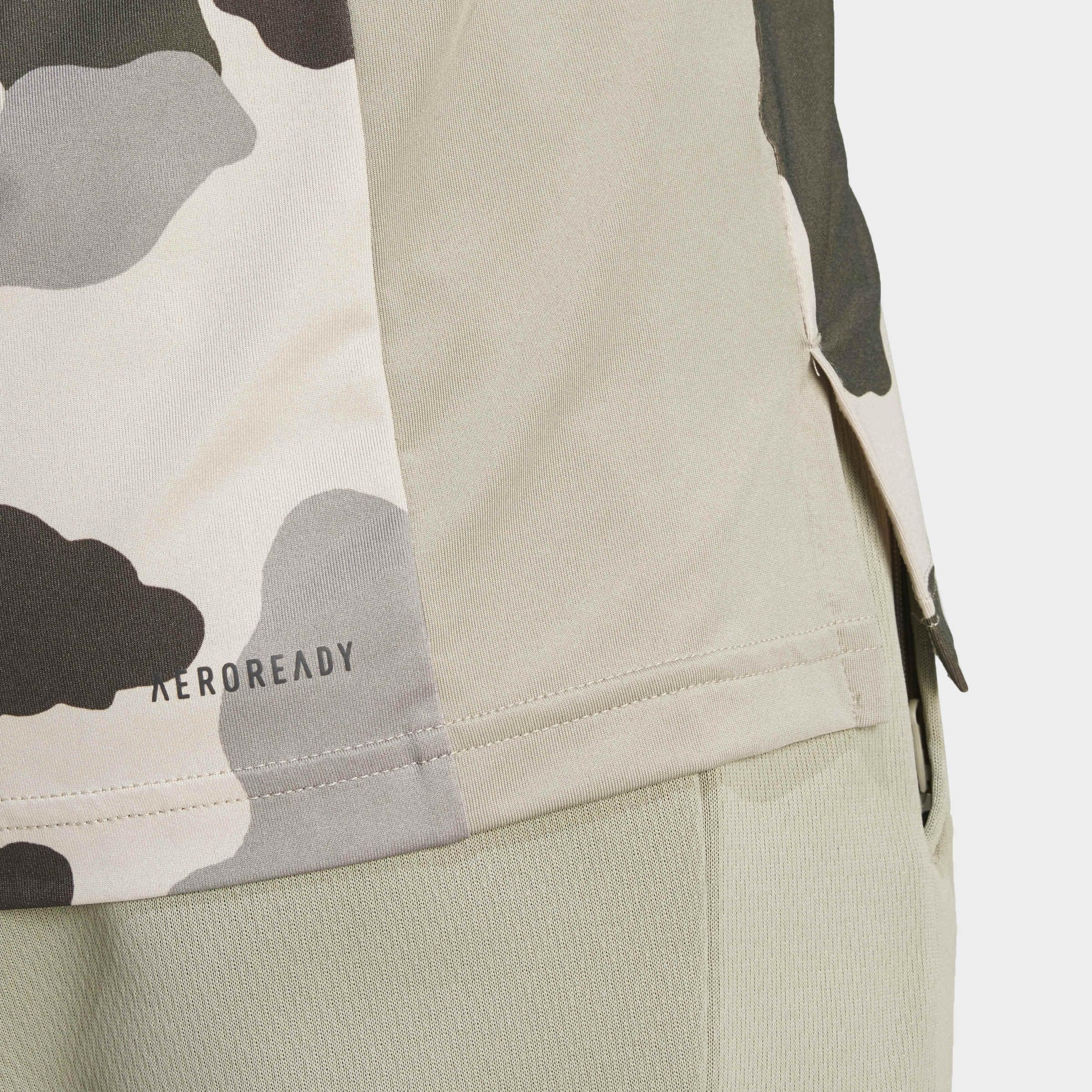 Train Essentials Camo Allover Print T-Shirt, Green, A901_ONE, large image number 3