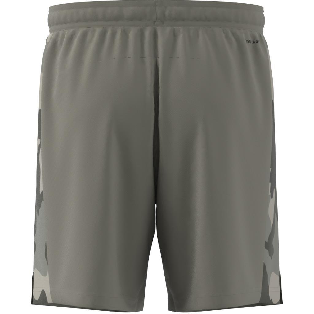 Train Essentials Camo Training Shorts, Green, A901_ONE, large image number 6