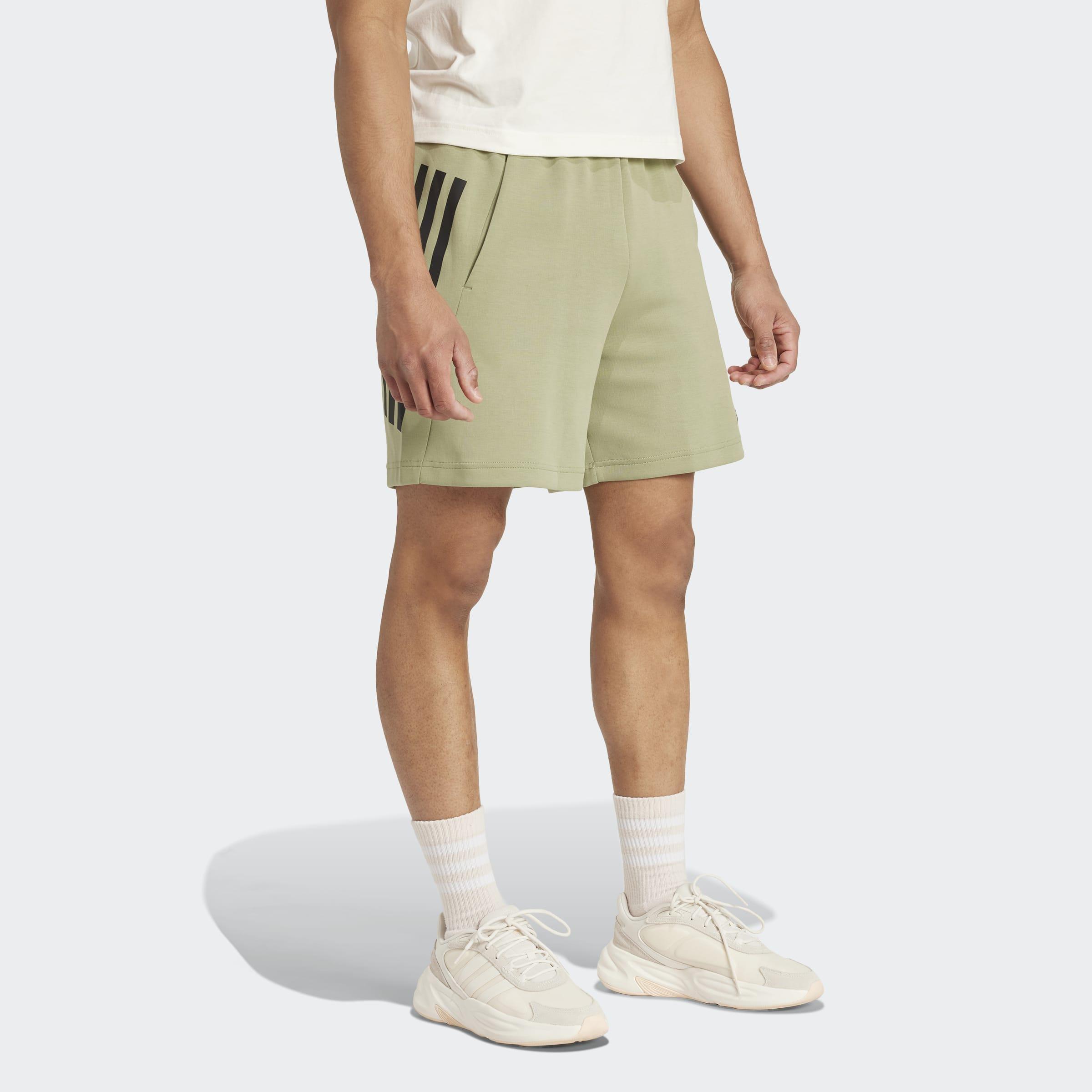 Future Icons 3-Stripes Shorts, Green, A901_ONE, large image number 6