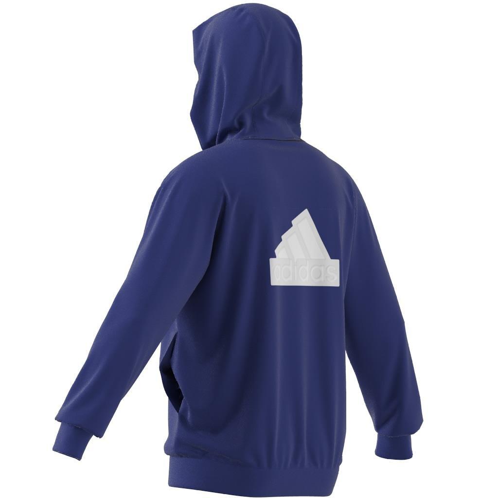 Future Icons Badge of Sport Full Zip Hoodie, Blue, , large image number 8