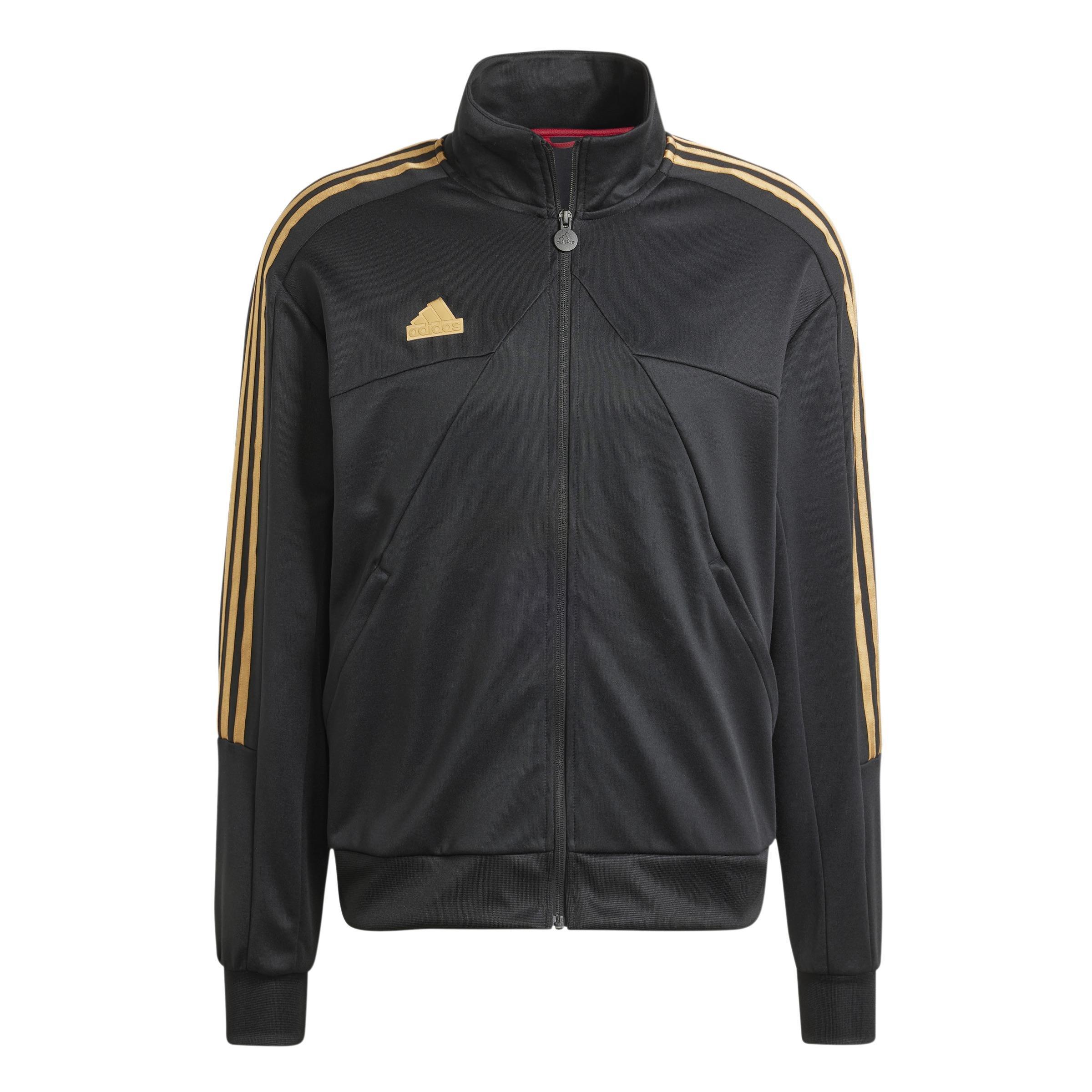 House Of Tiro Nations Pack Track Top, Black, , large image number 1