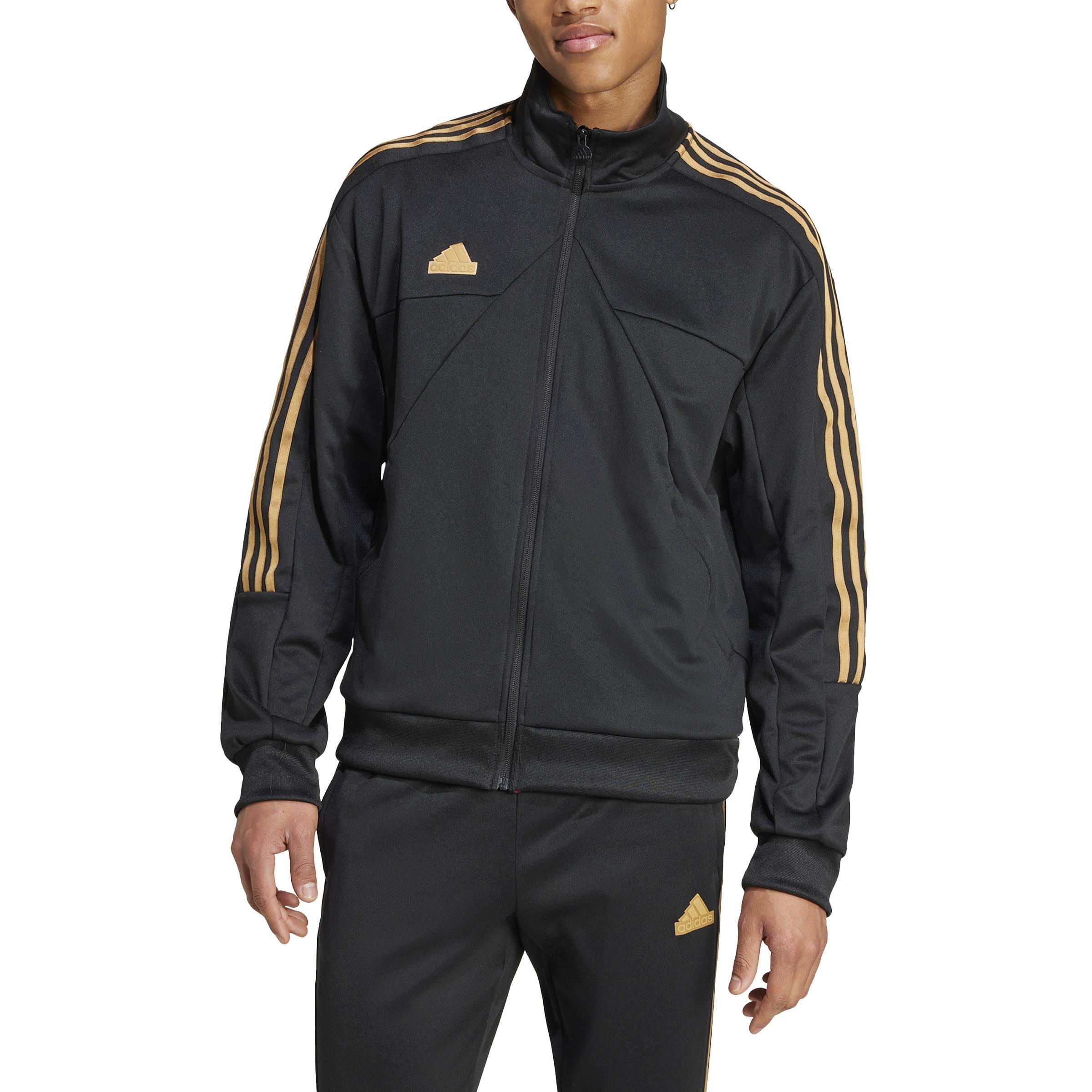 House Of Tiro Nations Pack Track Top, Black, , large image number 2