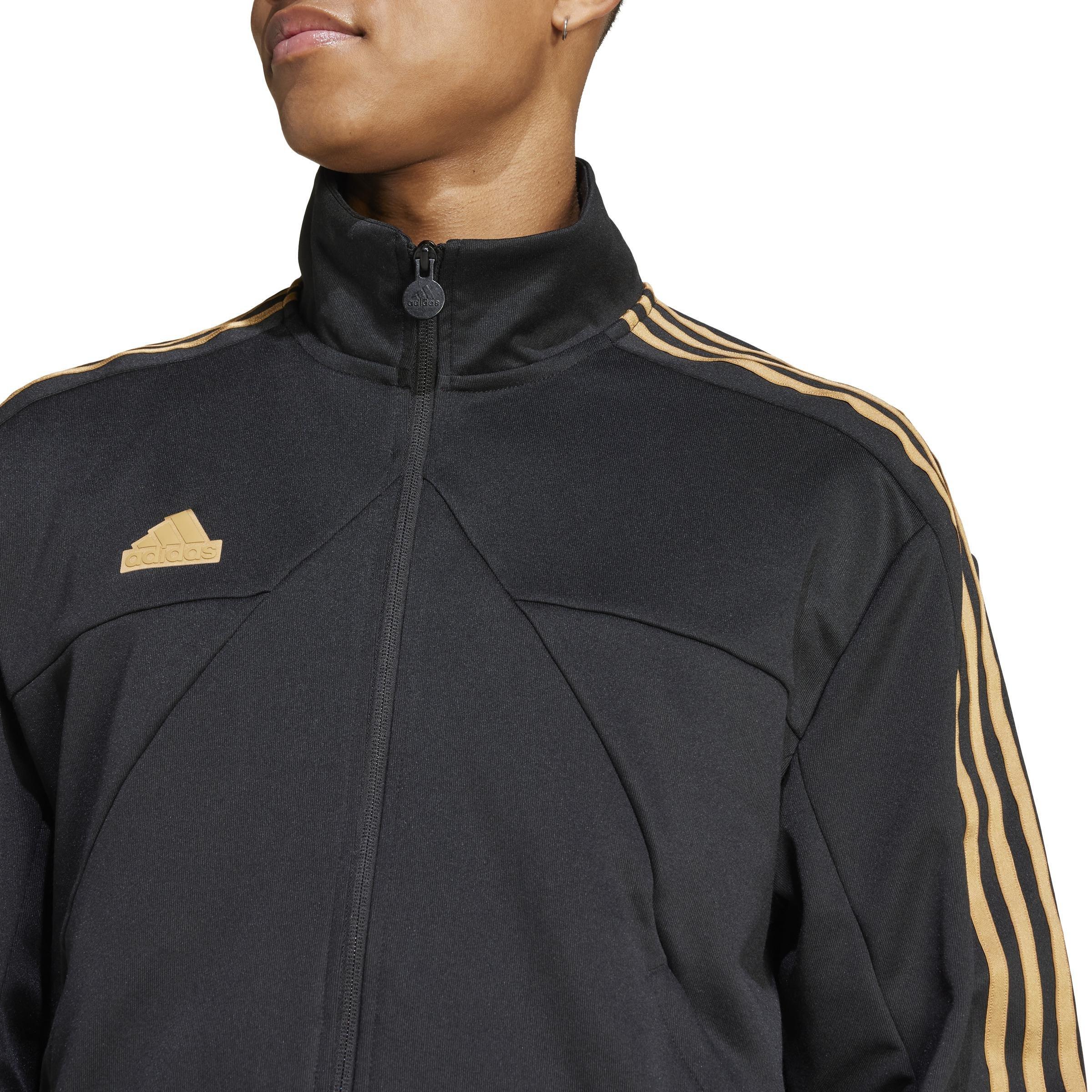House Of Tiro Nations Pack Track Top, Black, , large image number 4