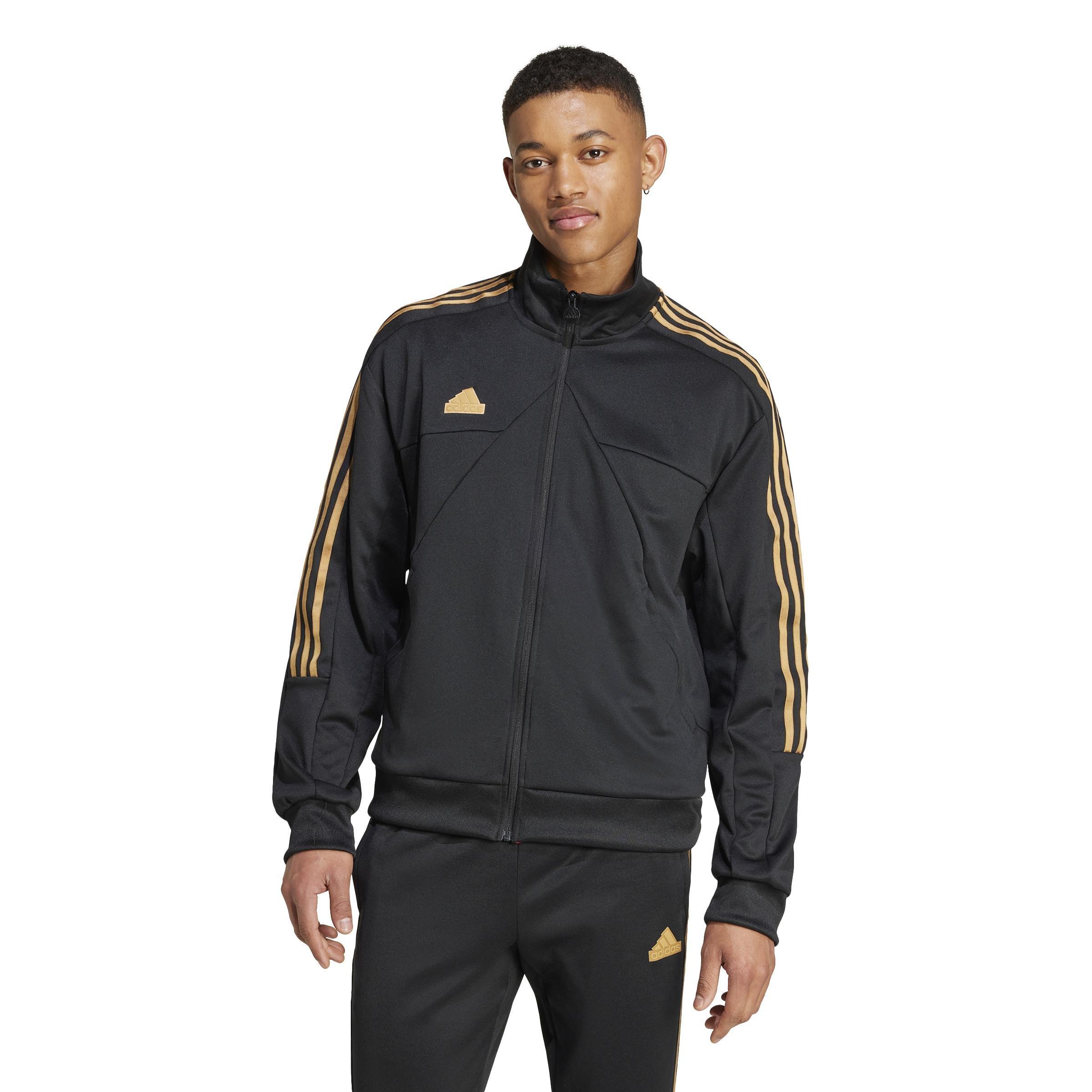 House Of Tiro Nations Pack Track Top, Black, , large image number 8