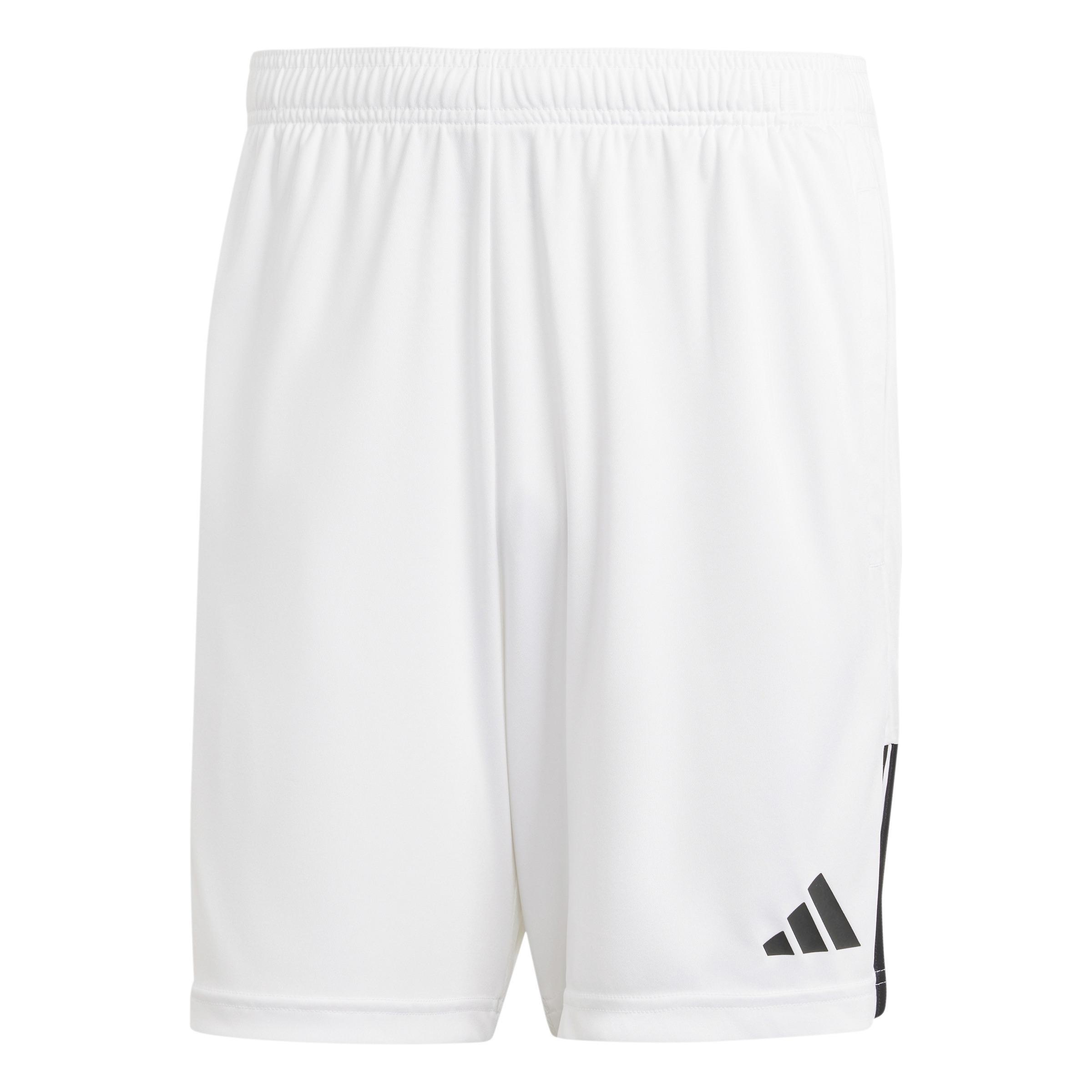 Sereno AEROREADY Cut 3-Stripes Shorts, White, , large image number 0