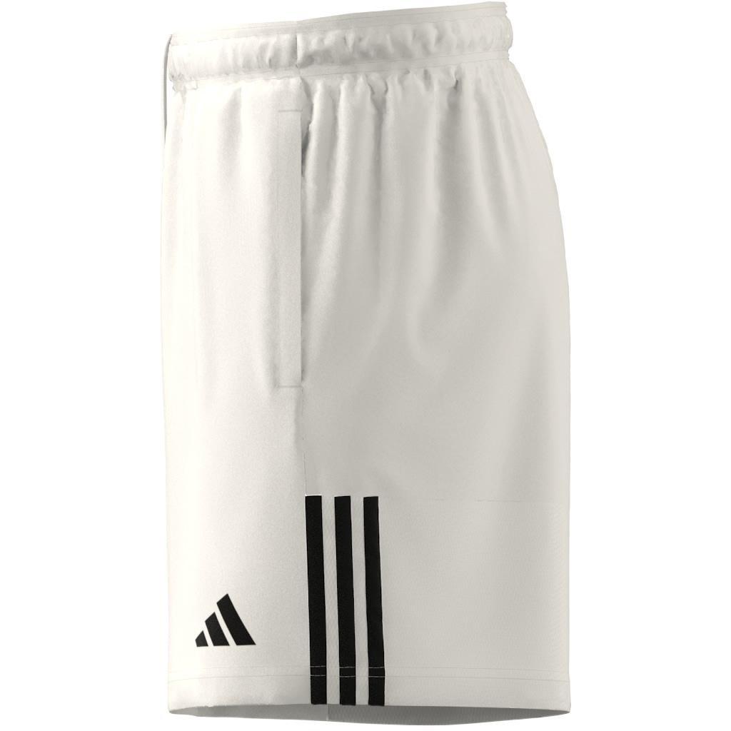 Sereno AEROREADY Cut 3-Stripes Shorts, White, , large image number 5