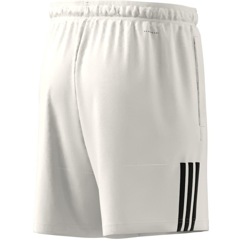 Sereno AEROREADY Cut 3-Stripes Shorts, White, , large image number 6