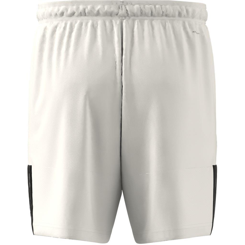 Sereno AEROREADY Cut 3-Stripes Shorts, White, , large image number 8